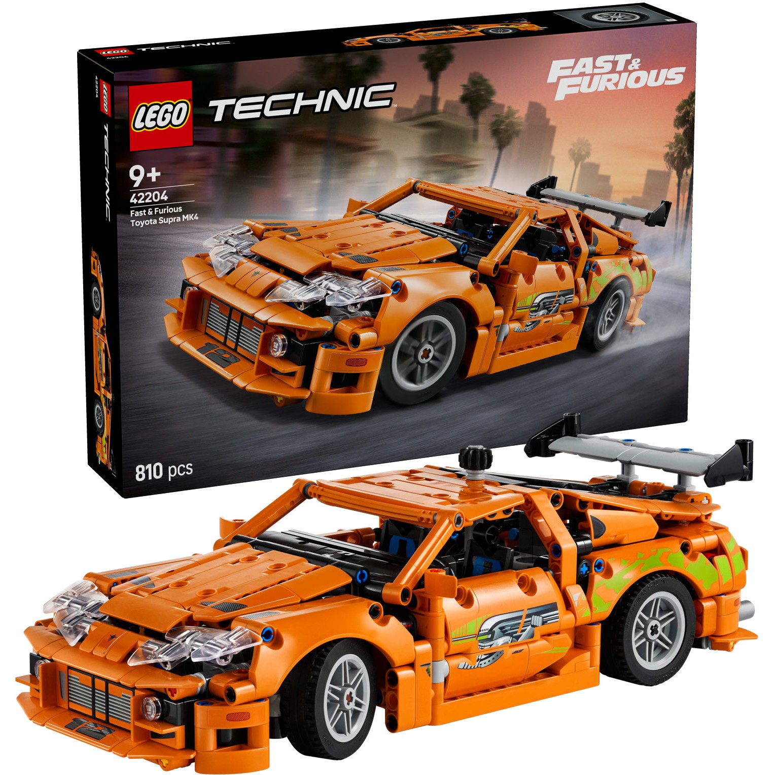 LEGO LEG FAST FURIOUS TOYOTA SUPRA MK4, LEGO 42204 42204 (BILD3)