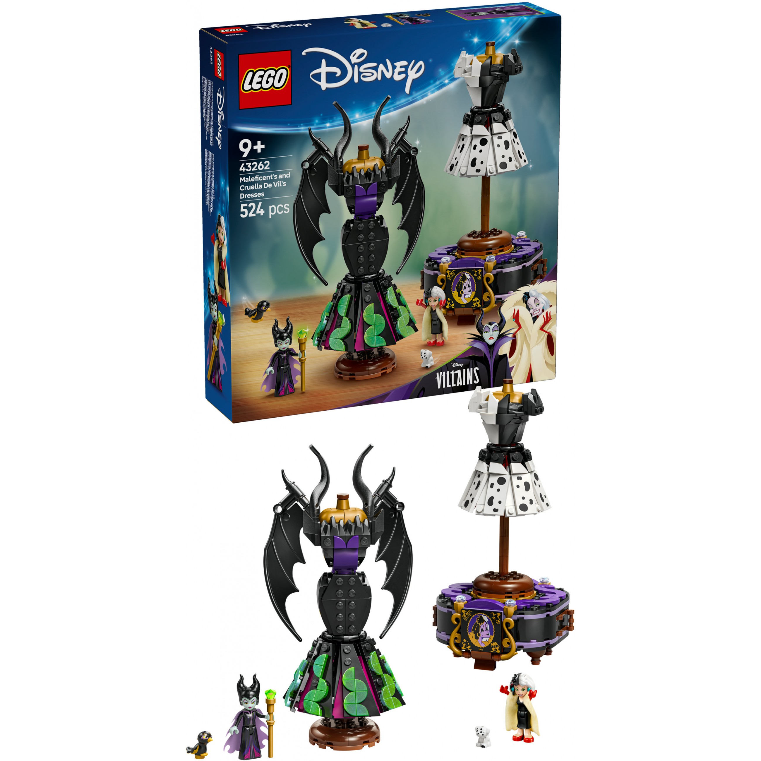 LEGO Kleider von Malefiz / Cruella de Vil, LEGO 43262 43262 (BILD3)