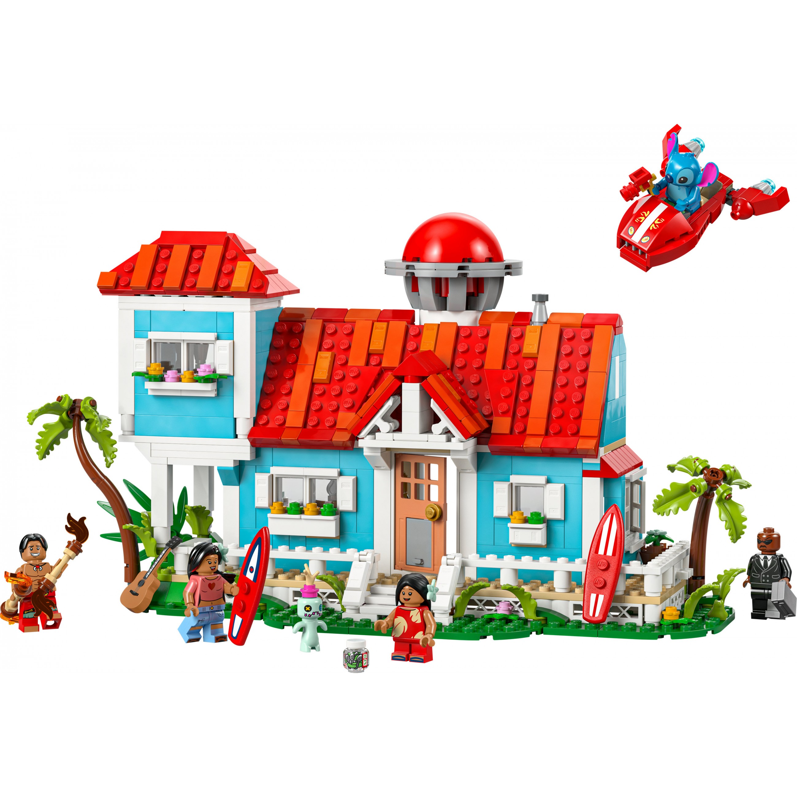 LEGO Strandhaus aus üLilo und Stitch