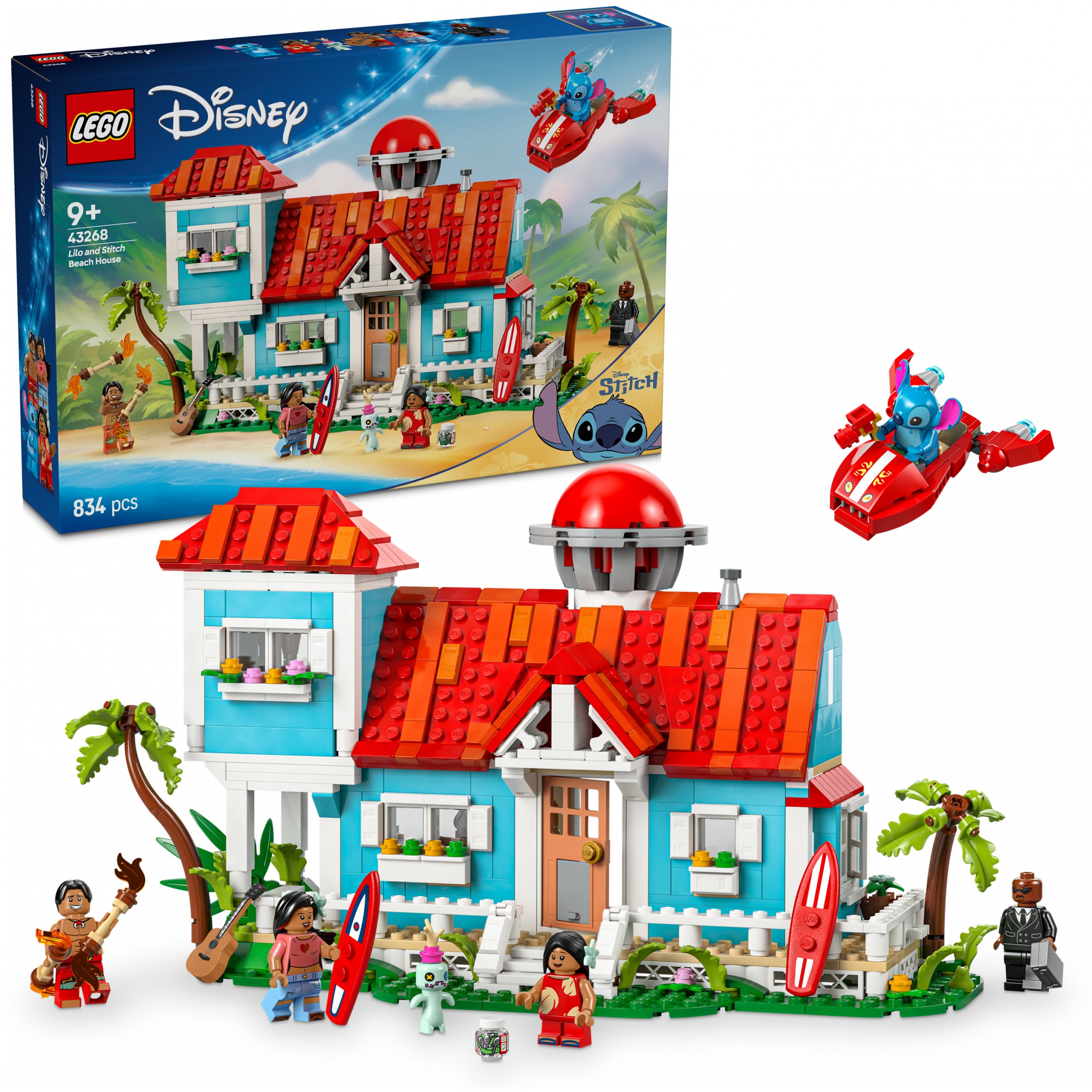 LEGO Strandhaus aus üLilo und Stitch
