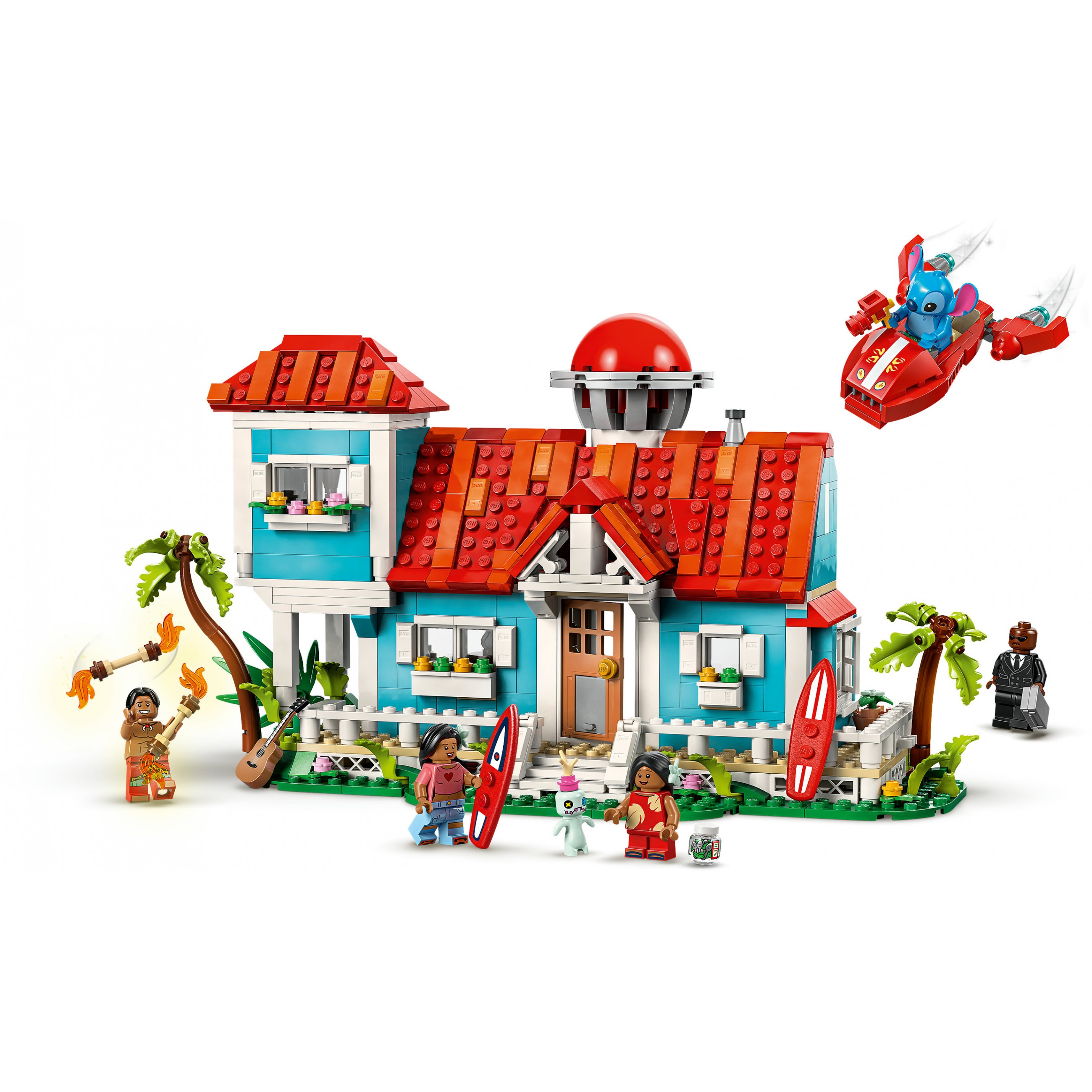 LEGO Strandhaus aus üLilo und Stitch