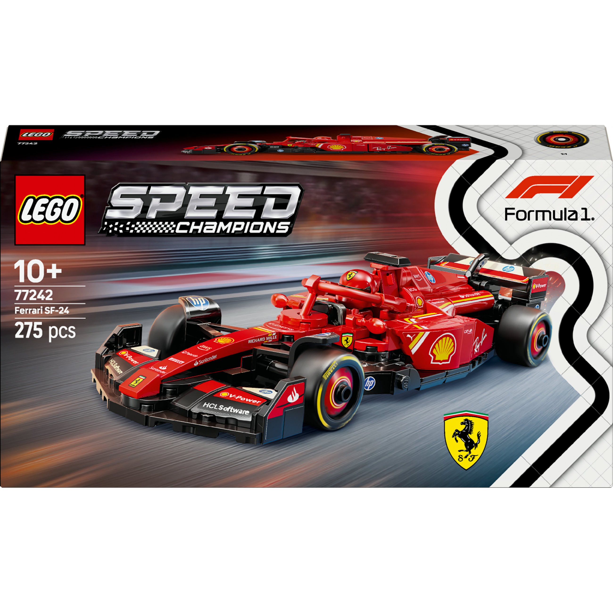 LEGO Speed Champions Ferrari SF-24 F1 Rennauto 77242 LEGO Speed Champions Ferrari SF-24 F1 Rennauto 77242