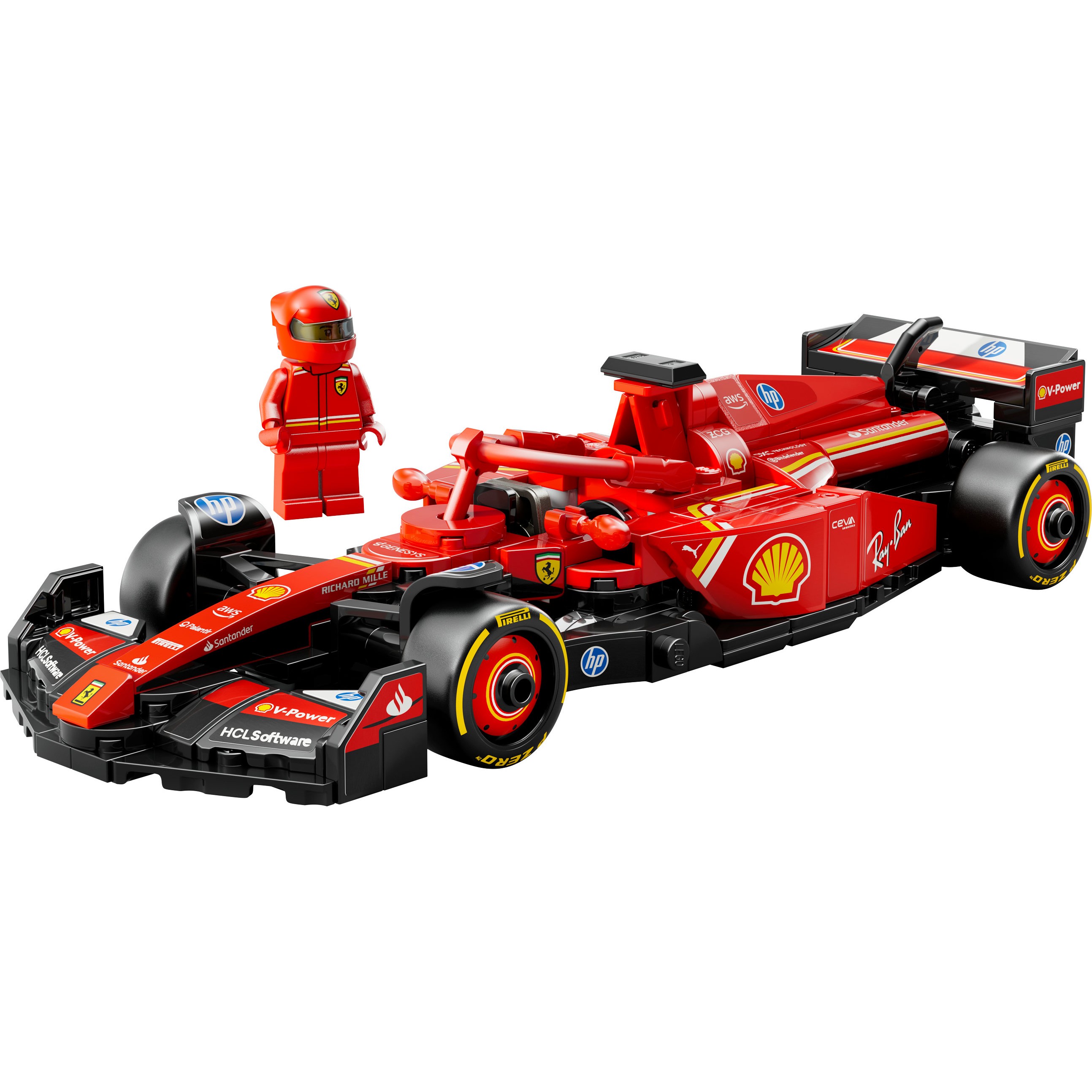 LEGO Speed Champions Ferrari SF-24 F1 Rennauto 77242, 77242 (BILD2)
