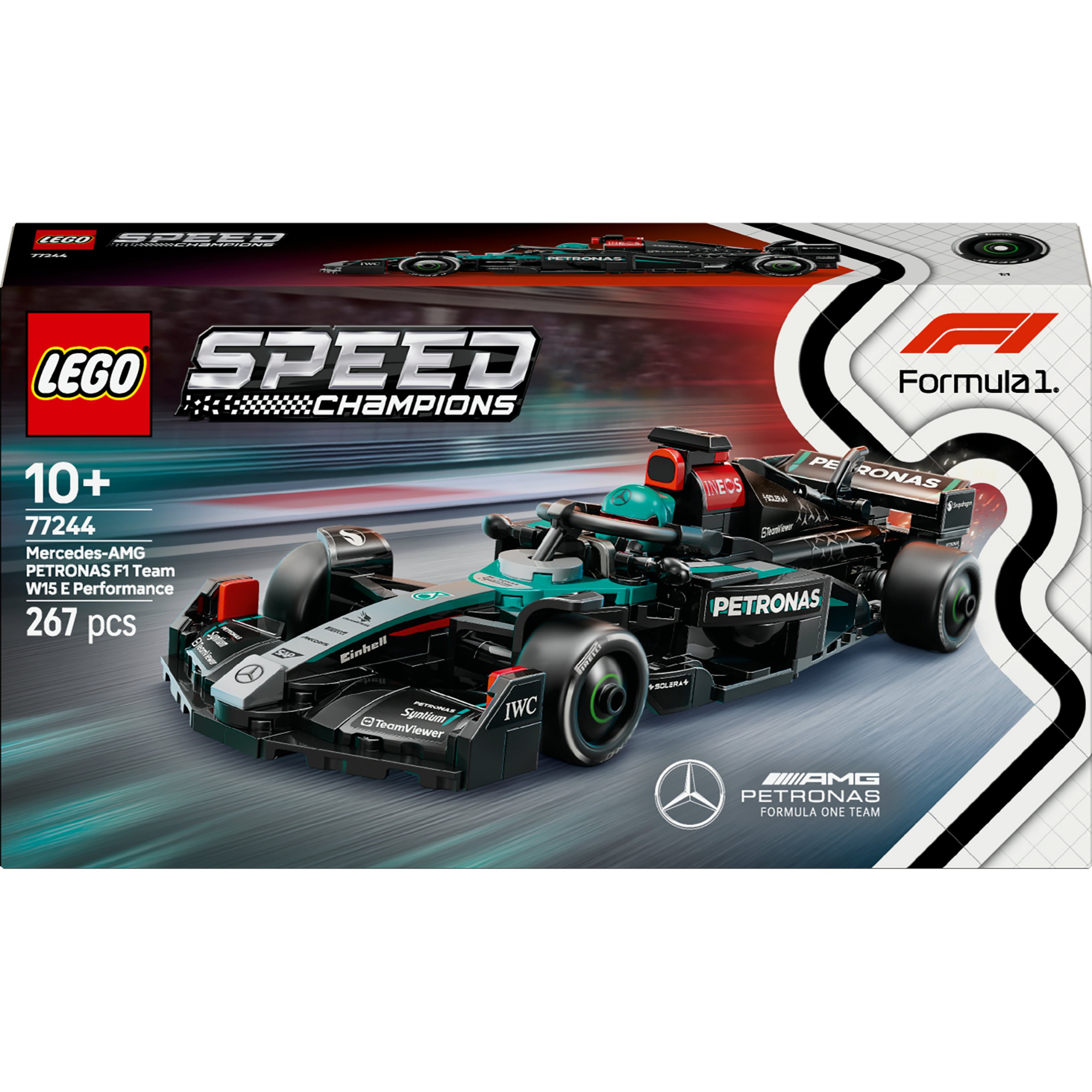 LEGO Speed Champions Mercedes-AMG F1 W15 Rennauto 77244 LEGO Speed Champions Mercedes-AMG F1 W15 Rennauto 77244