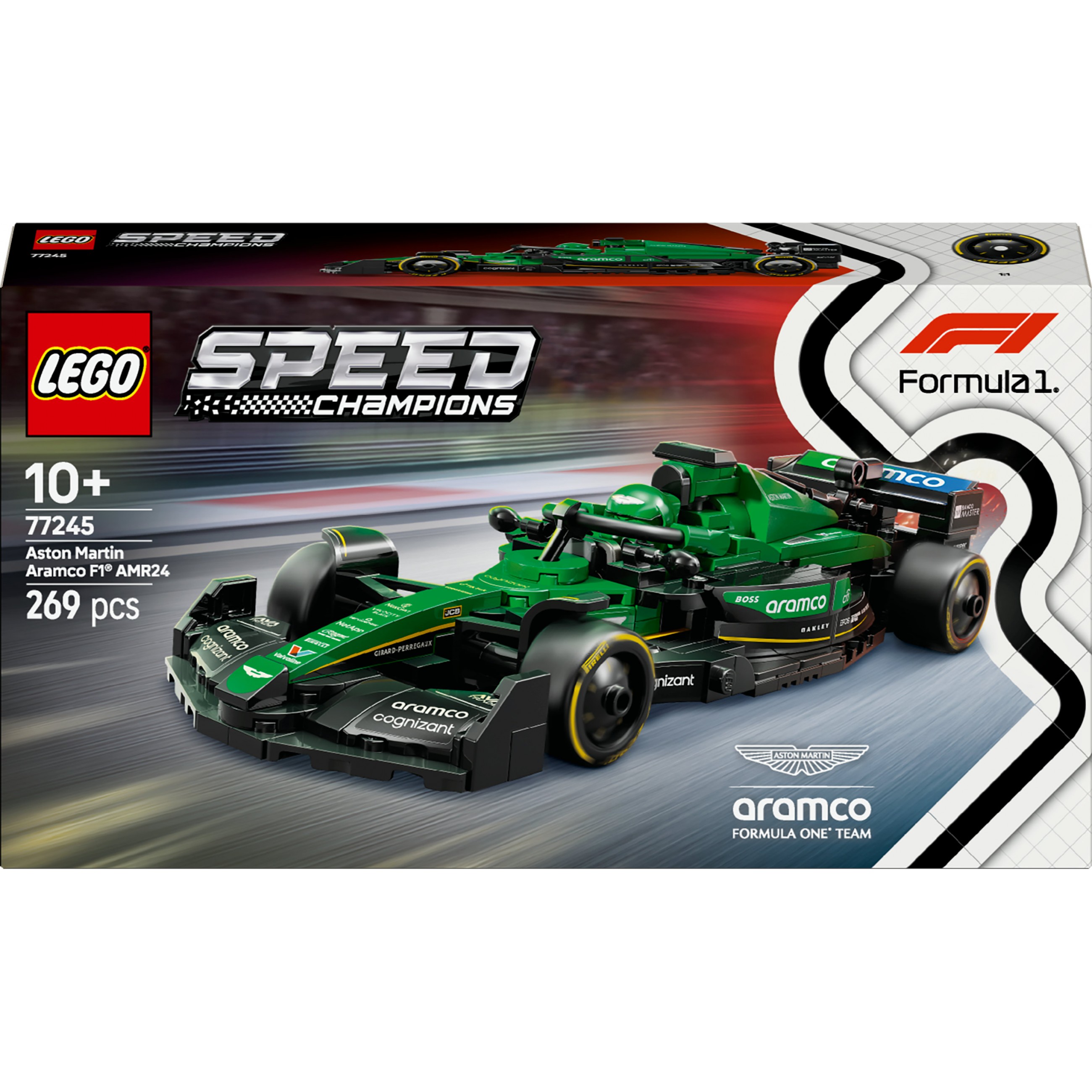 LEGO Speed Champions Aston Martin Aramco F1 AMR24 Rennauto 77245 LEGO Speed Champions Aston Martin Aramco F1 AMR24 Rennauto 77245