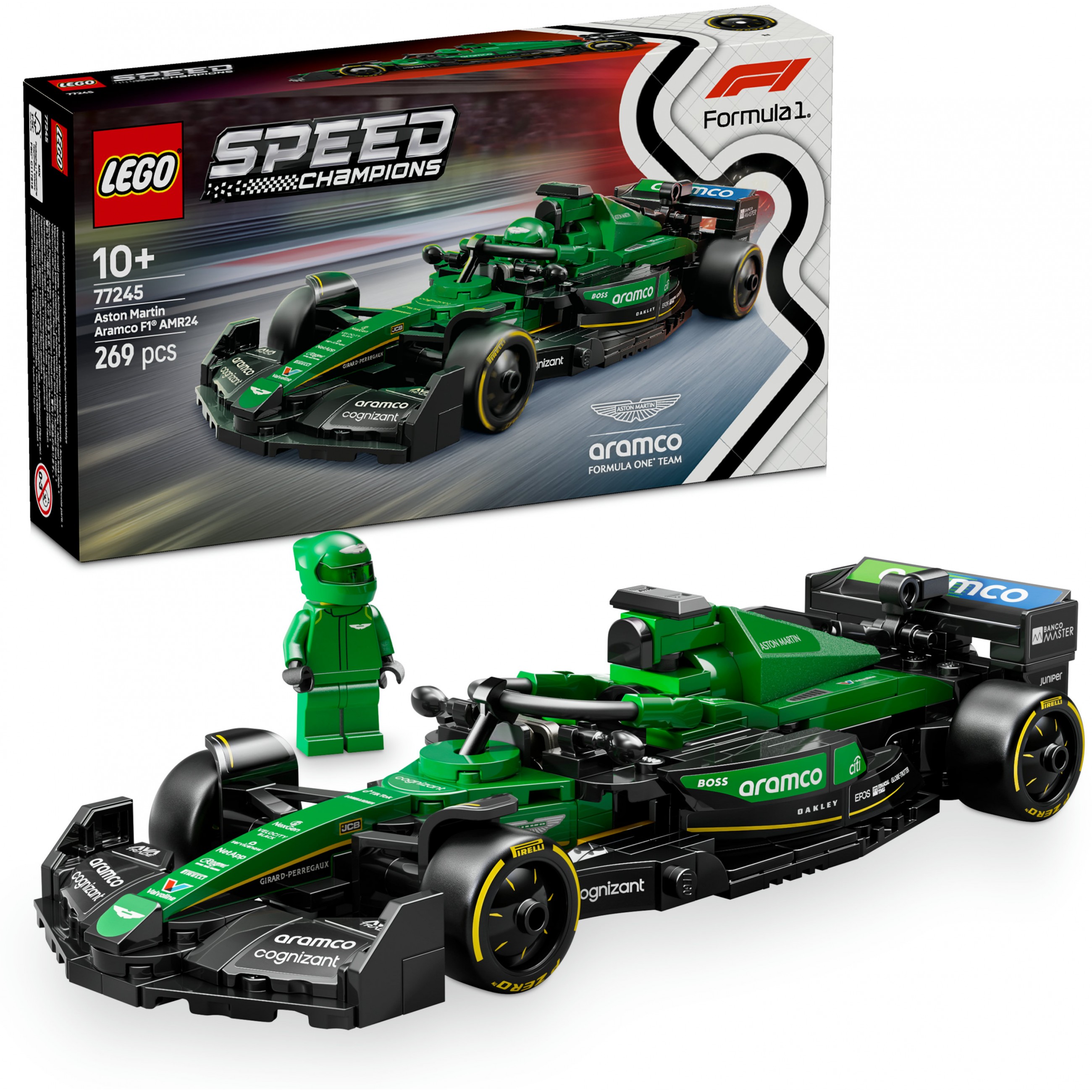 LEGO Speed Champions Aston Martin Aramco F1 AMR24 77245, 77245 (BILD3)