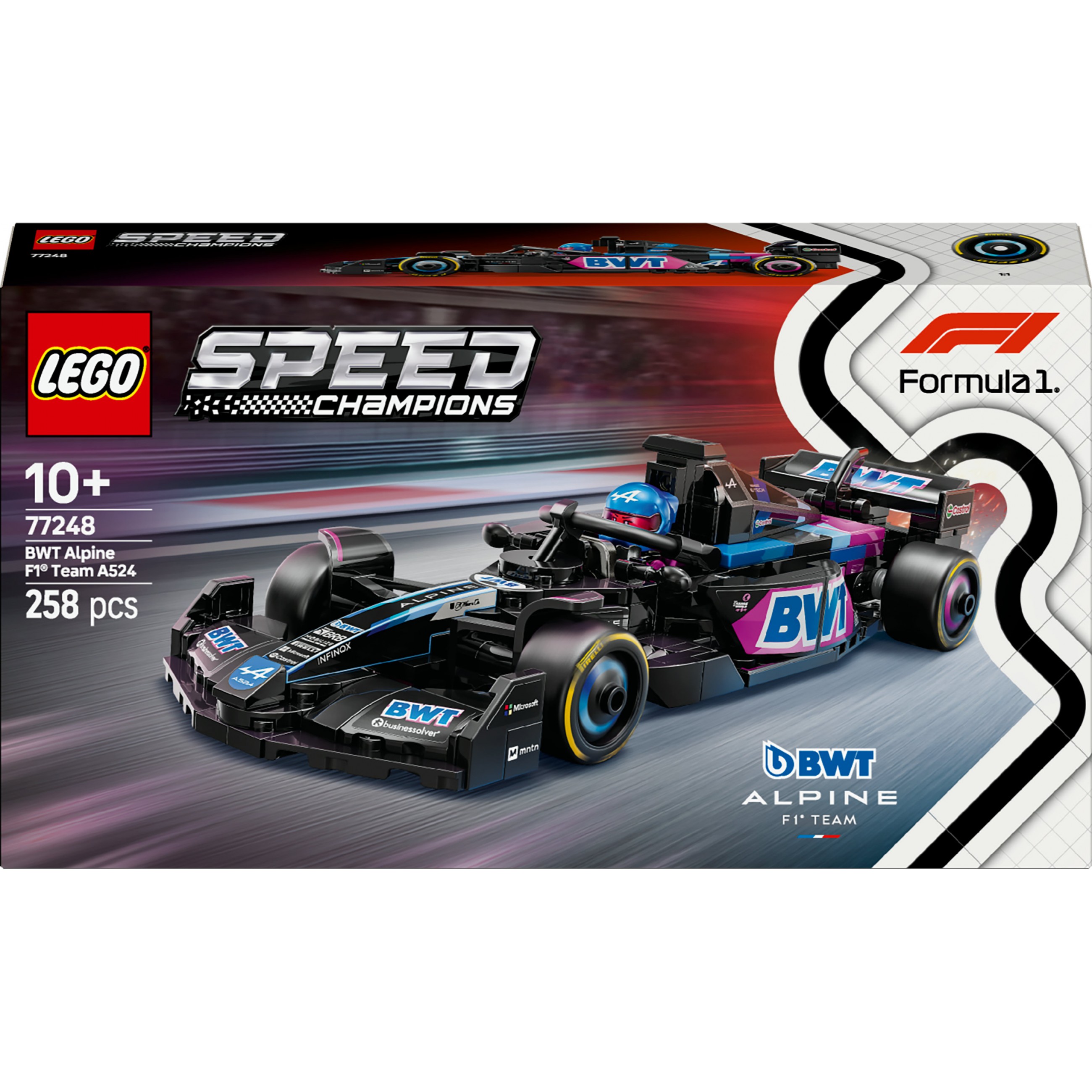 5702017816159 - 77248 Speed Champions BWT Alpine F1 Team A524 Rennauto Konstruktionsspielzeug