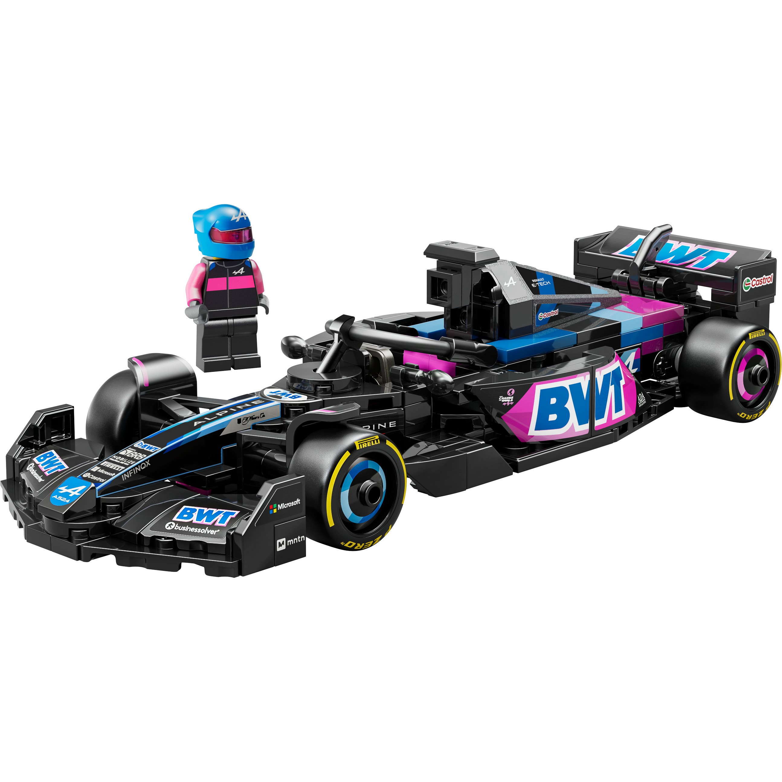 LEGO Speed Champions BWT Alpine F1 Team A524 Rennauto 77248 (BILD2)