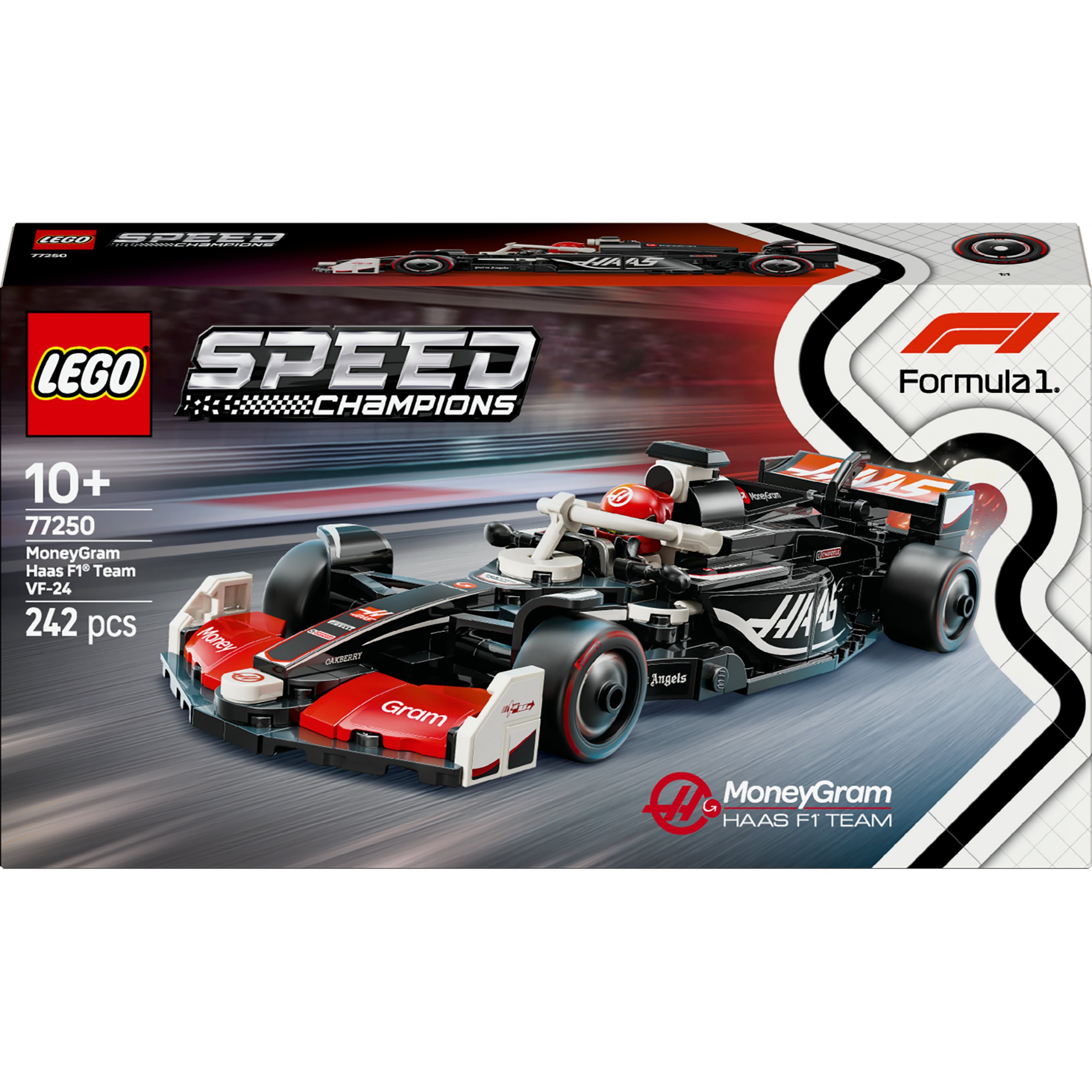 LEGO Speed Champions MoneyGram Haas F1 Team VF-24 Rennauto 77250 LEGO Speed Champions MoneyGram Haas F1 Team VF-24 Rennauto 77250