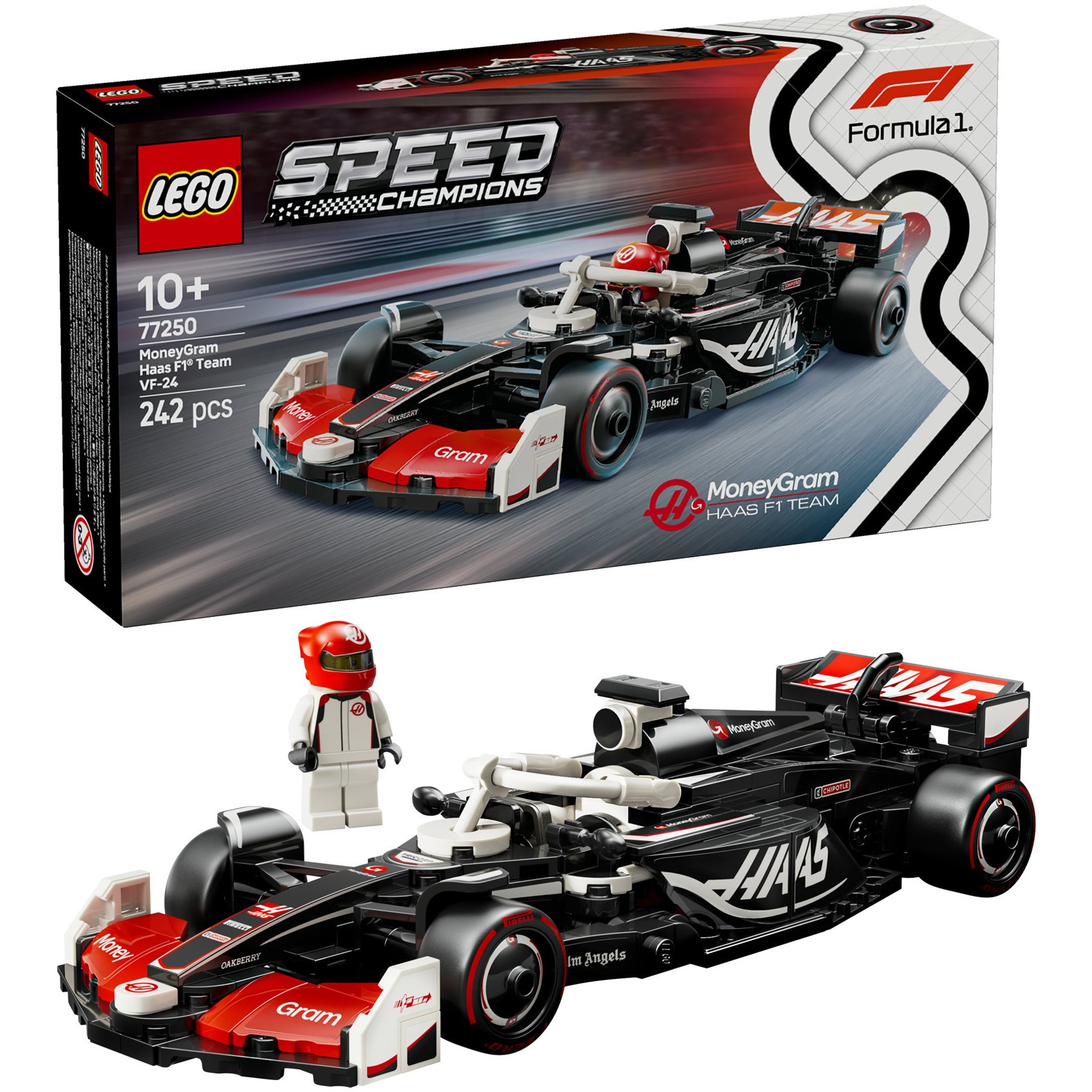 LEGO Speed Champions MoneyGram Haas F1 Team VF-24 77250, 77250 (BILD3)