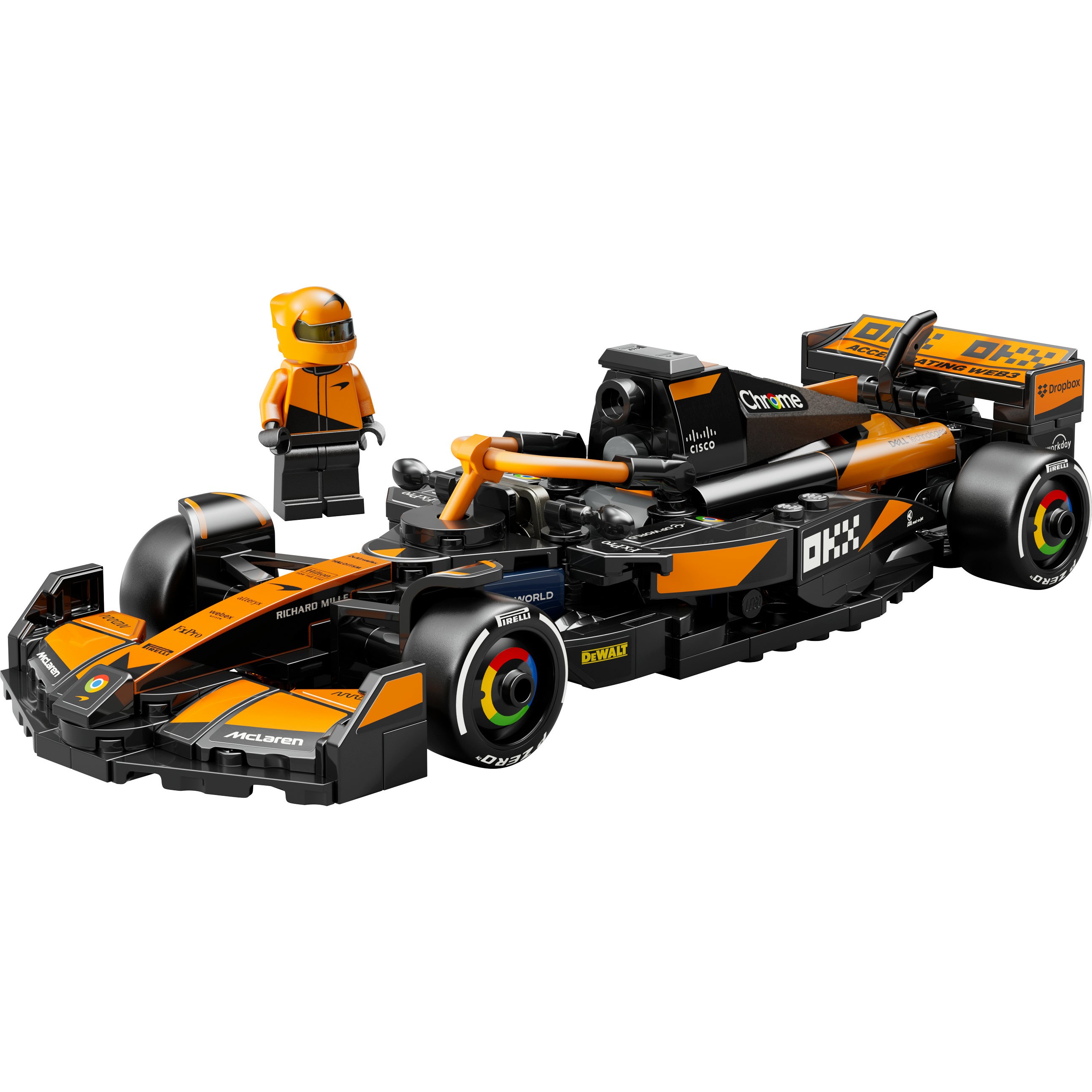 LEGO Speed Champions McLaren F1 Team MCL38 Rennauto LEGO 77251 (BILD2)