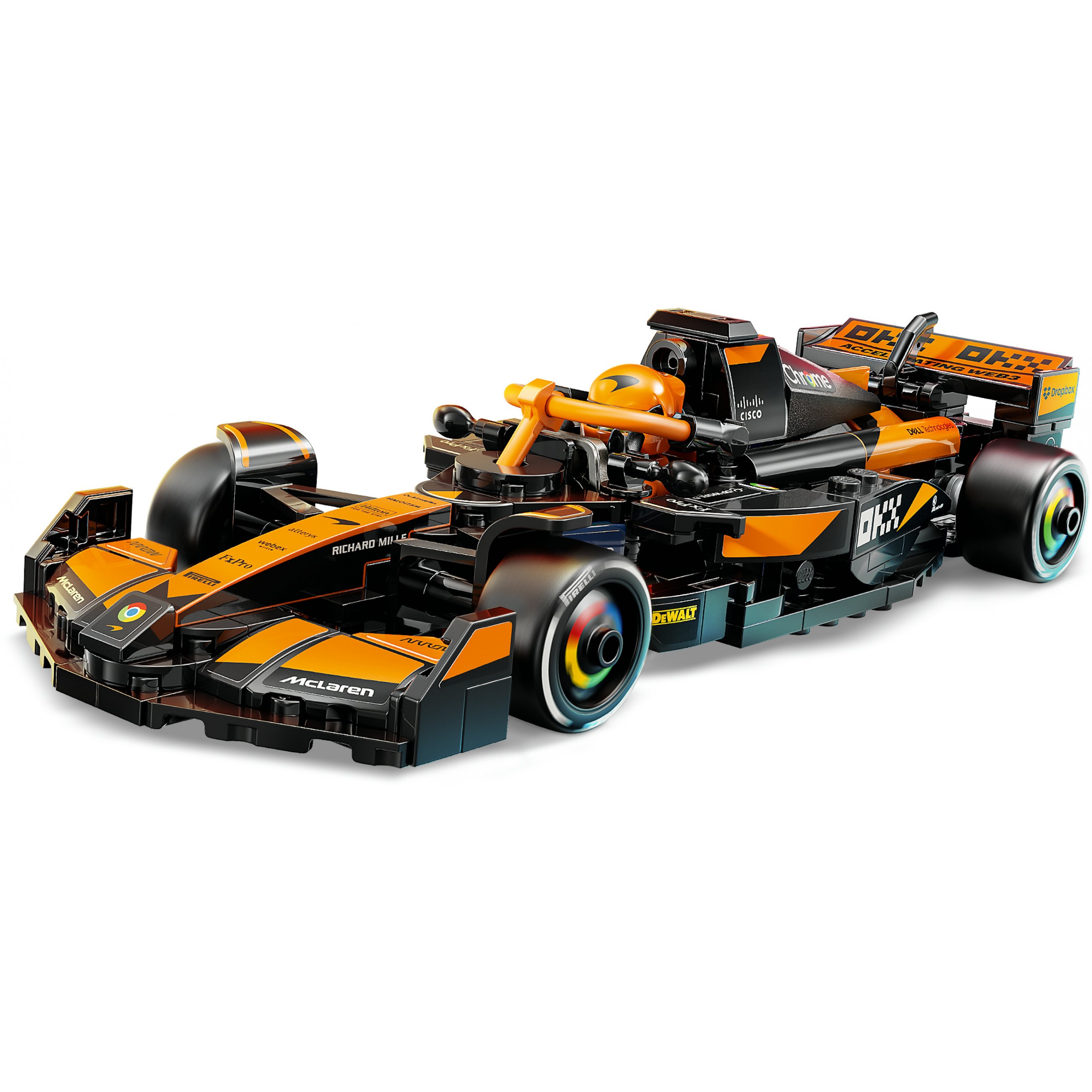 LEGO Speed Champions McLaren F1 Team MCL38 Rennauto LEGO 77251 (BILD5)
