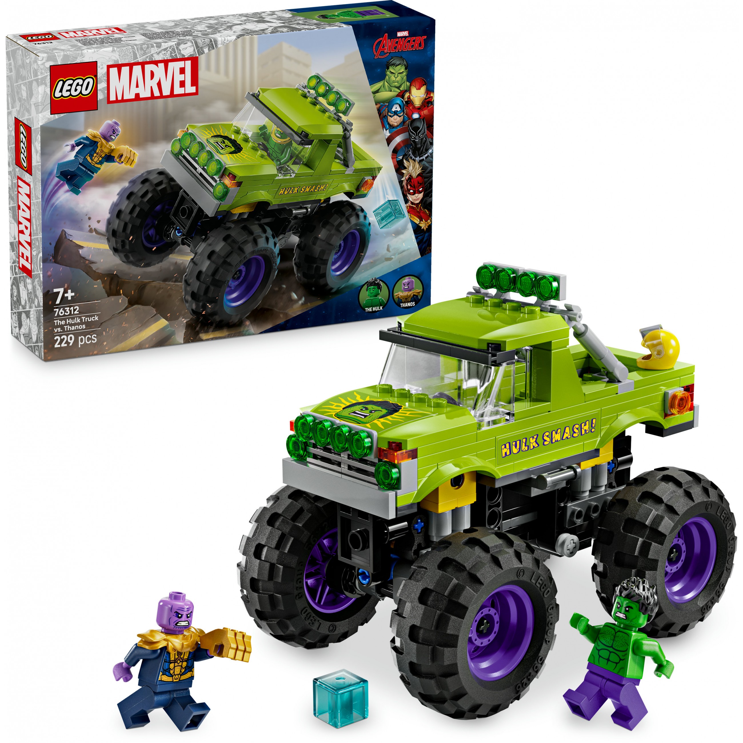 LEGO Hulk-Truck vs. Thanos, LEGO 76312 76312 (BILD3)