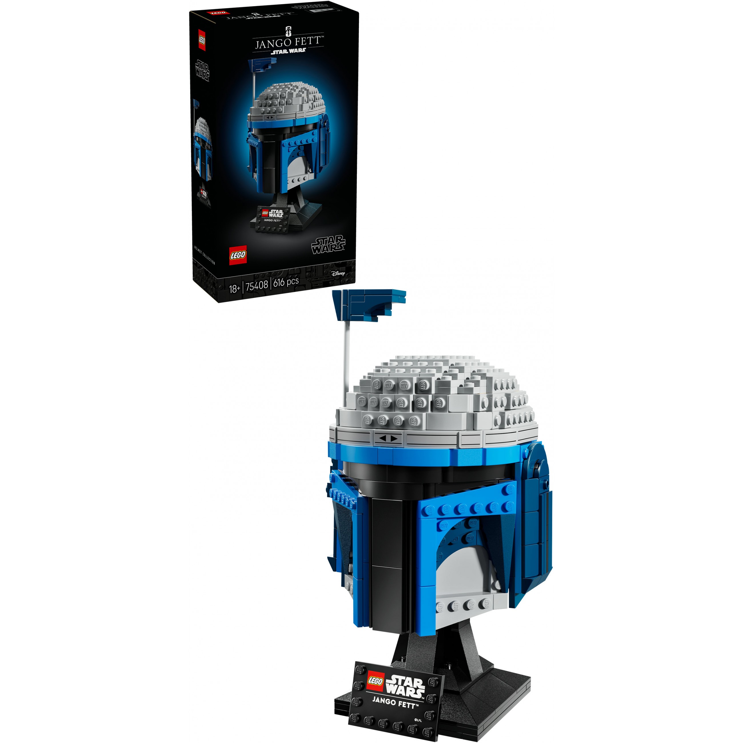 LEGO Star WarsJango Fett Helm 75408, LEGO 75408 75408 (BILD3)