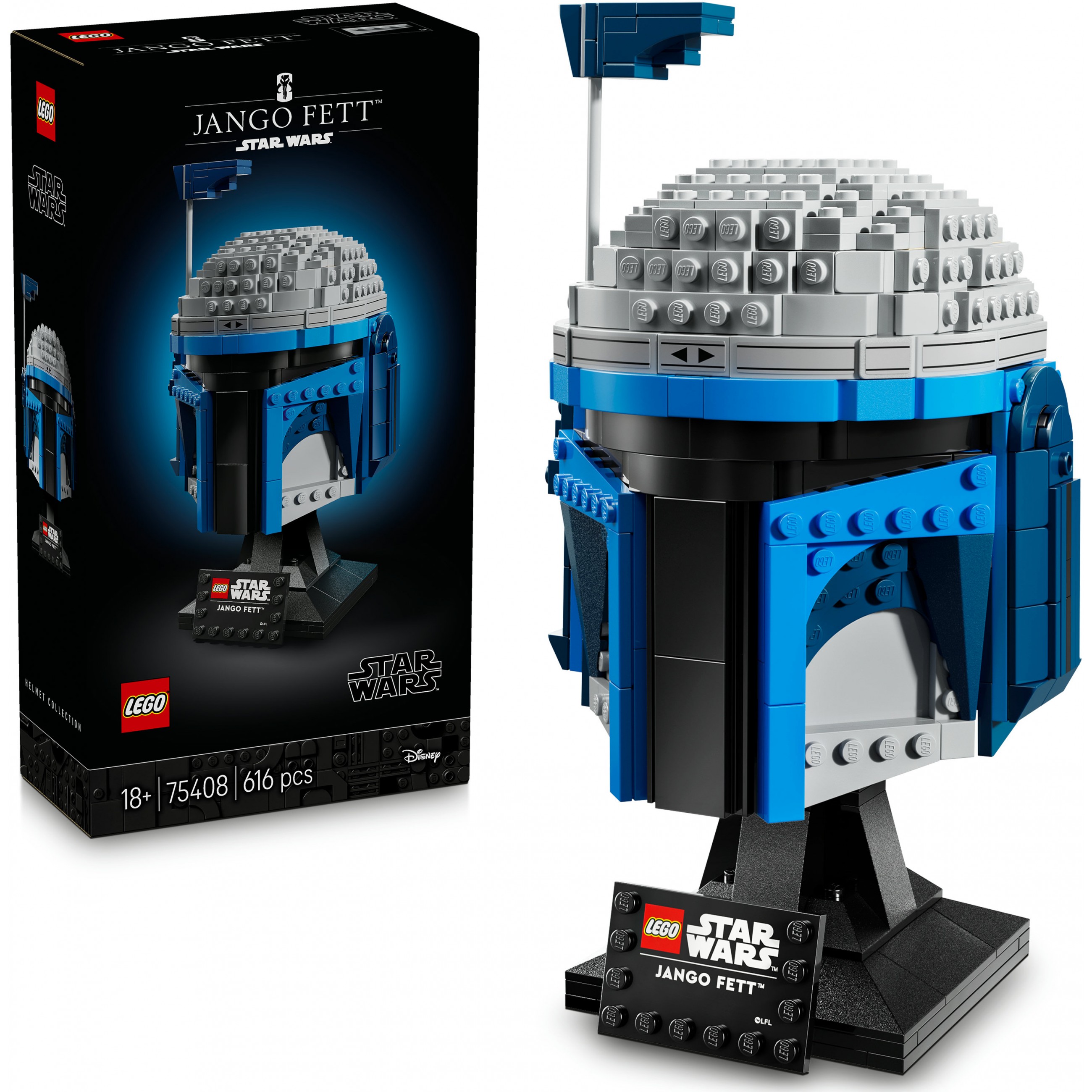 LEGO Star WarsJango Fett Helm 75408, LEGO 75408 75408 (BILD6)