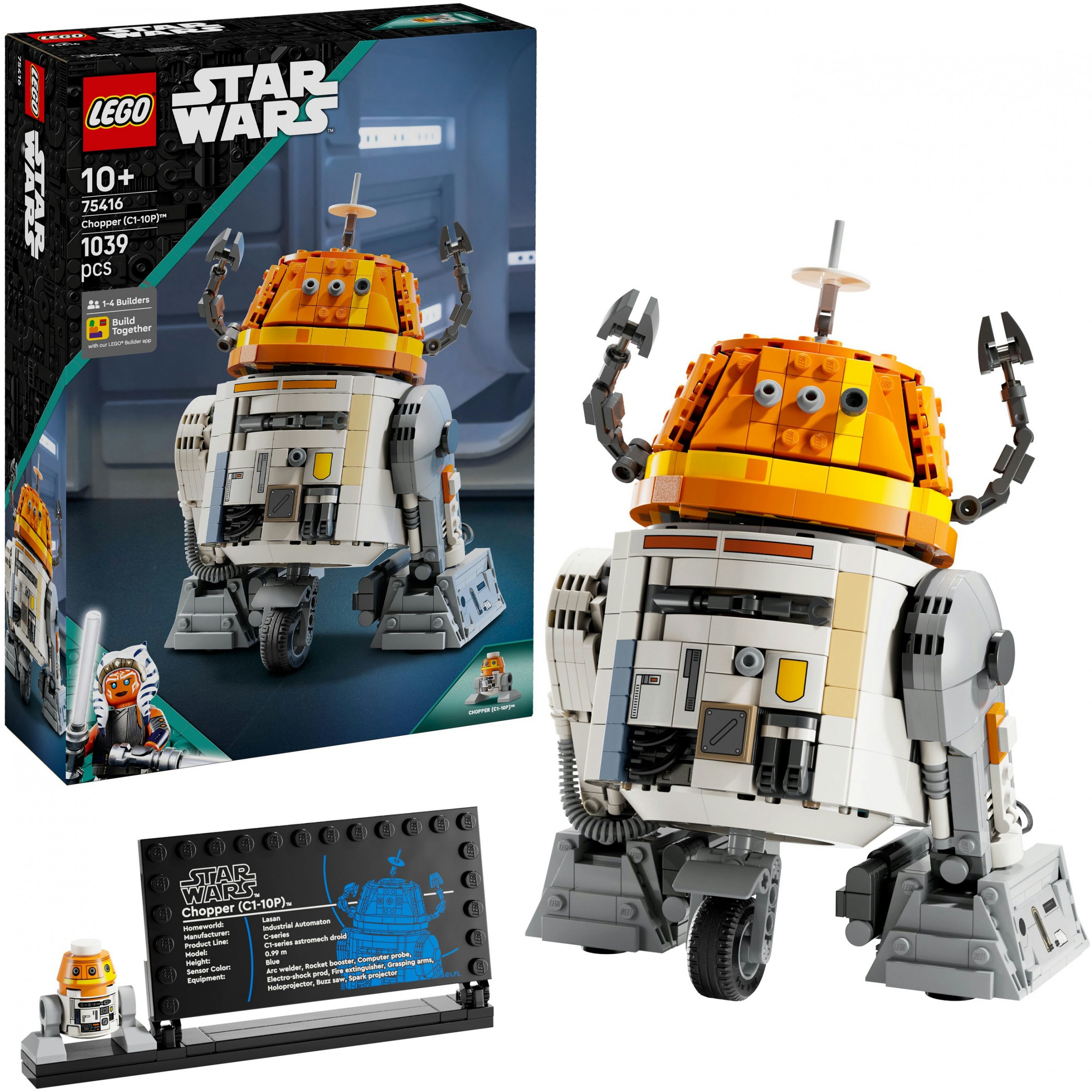 LEGO Star WarsAstromech-Droide Chopper (C1-10P) 75416, 75416 (BILD3)