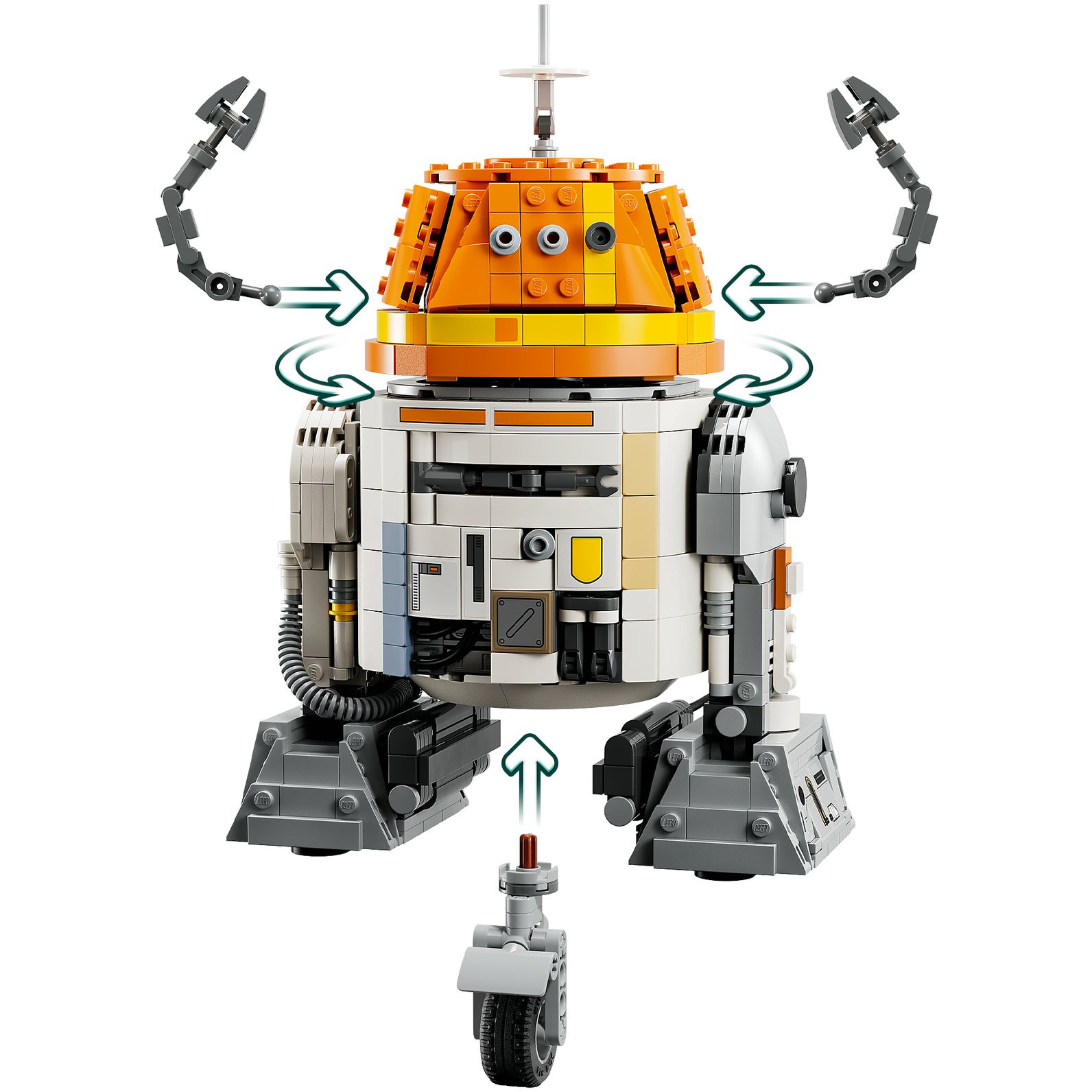 LEGO Star WarsAstromech-Droide Chopper (C1-10P) 75416, 75416 (BILD6)