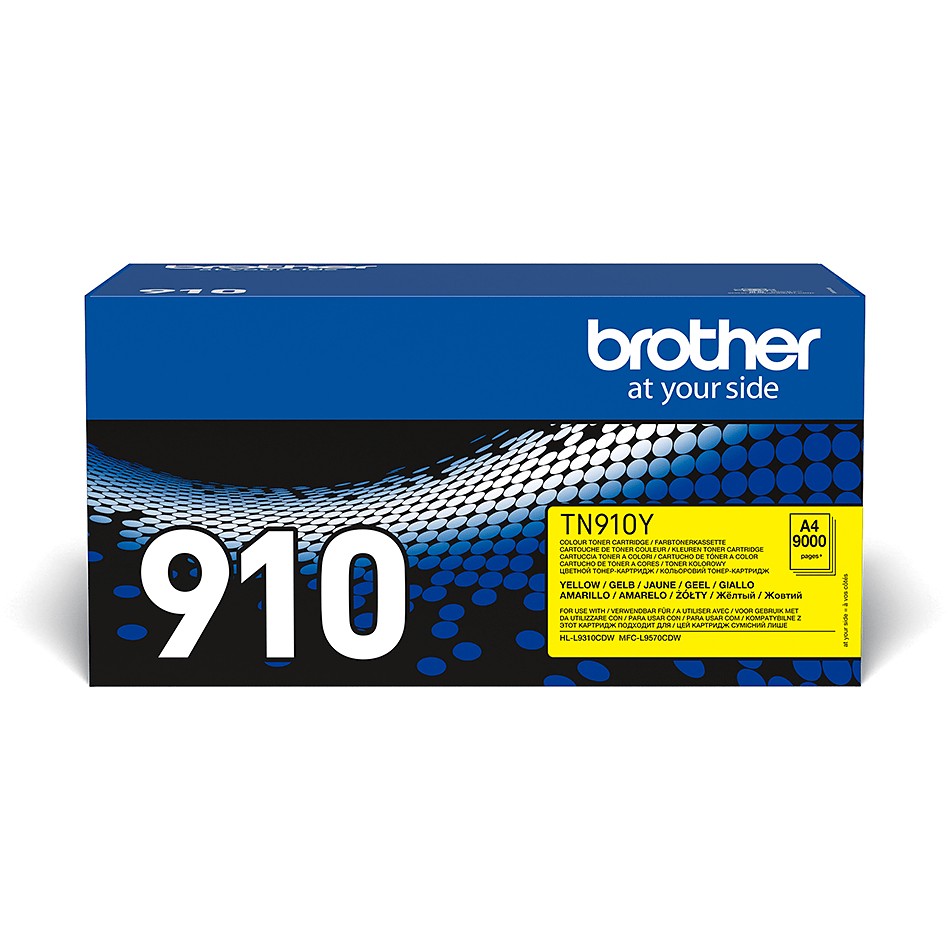 Brother TN910Y, Toner, Brother TN-910Y toner cartridge TN910Y (BILD1)