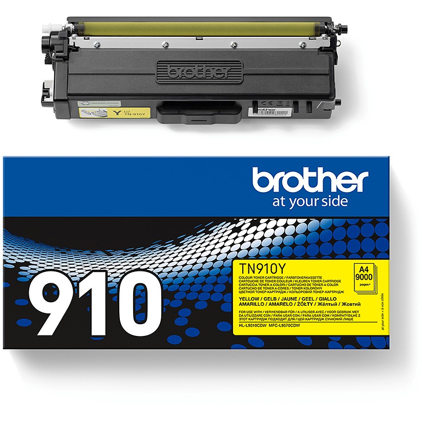 Brother TN910Y, Toner, Brother TN-910Y toner cartridge TN910Y (BILD5)