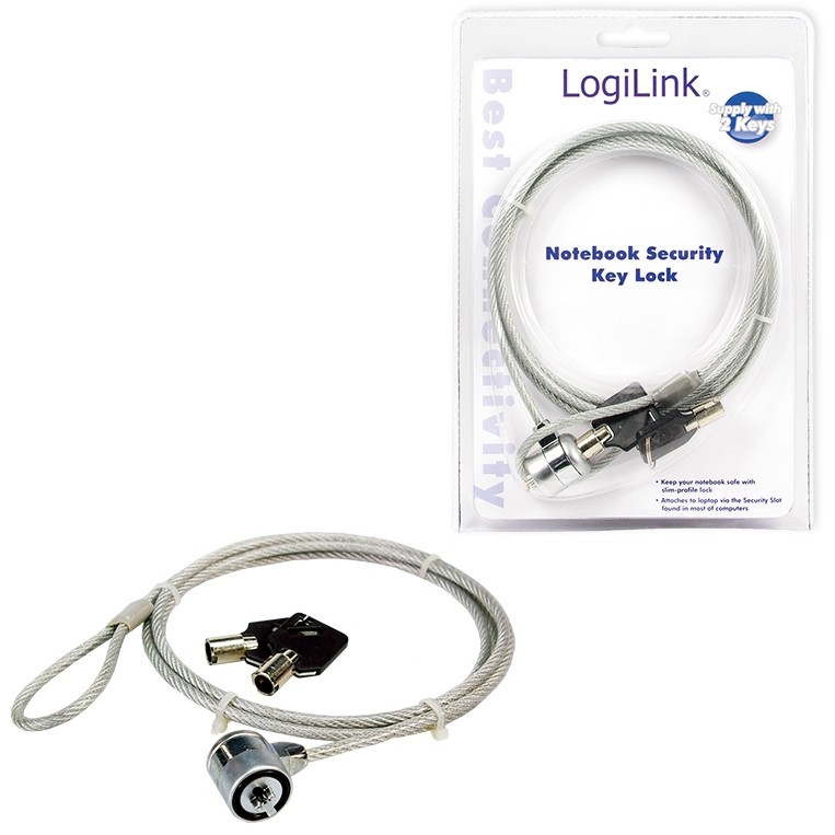 LogiLink Notebook Security Lock cable lock - NBS003