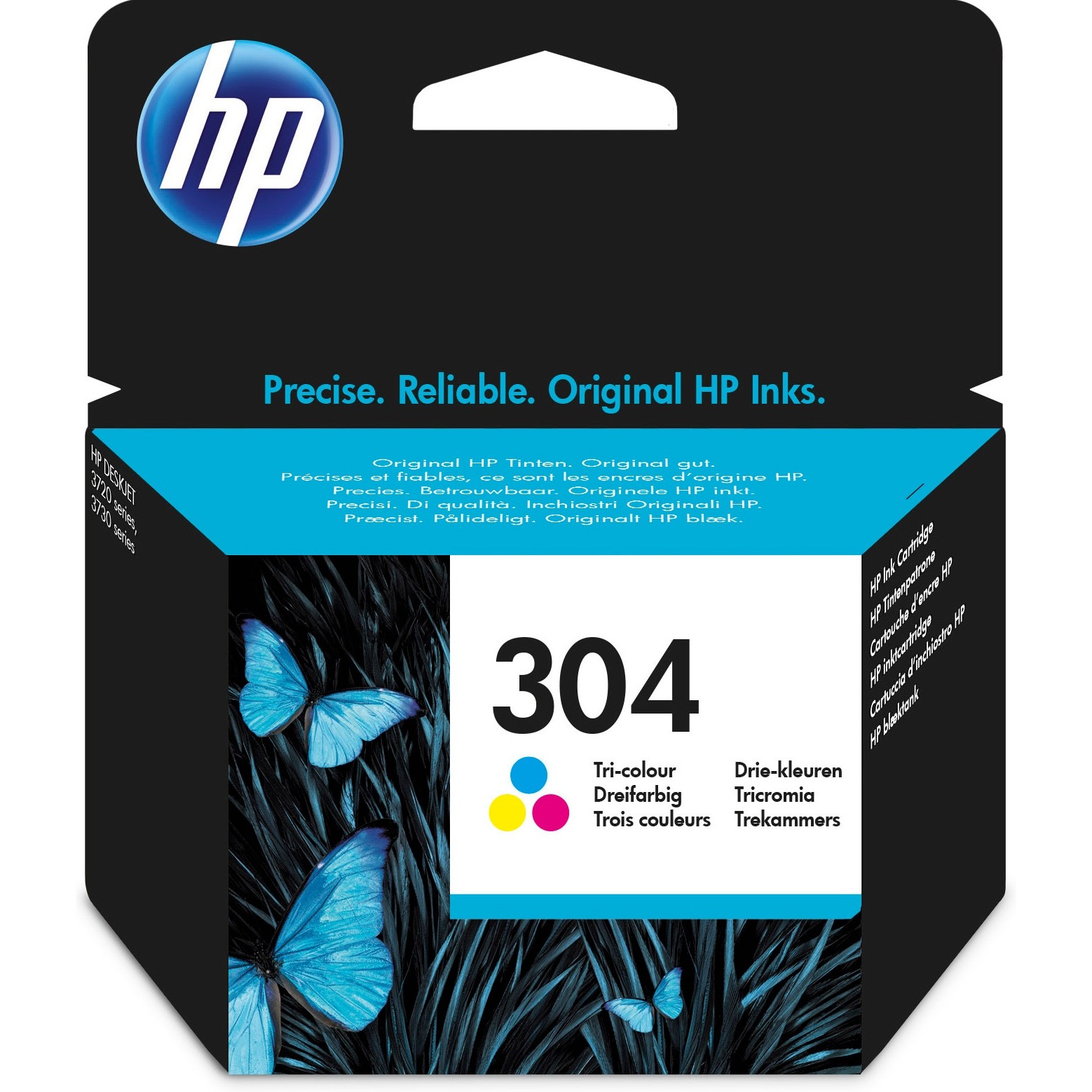 HP 304 Tri-color Original ink cartridge - N9K05AE
