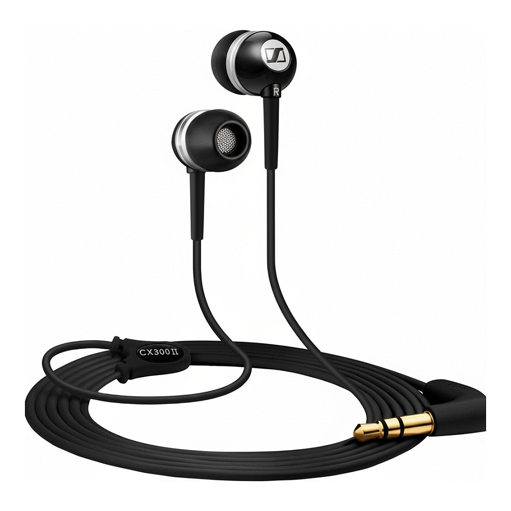 Epos Sennheiser CX 300-II Precision In Ear corded Headset, schwarz Kopfhörer & Headsets