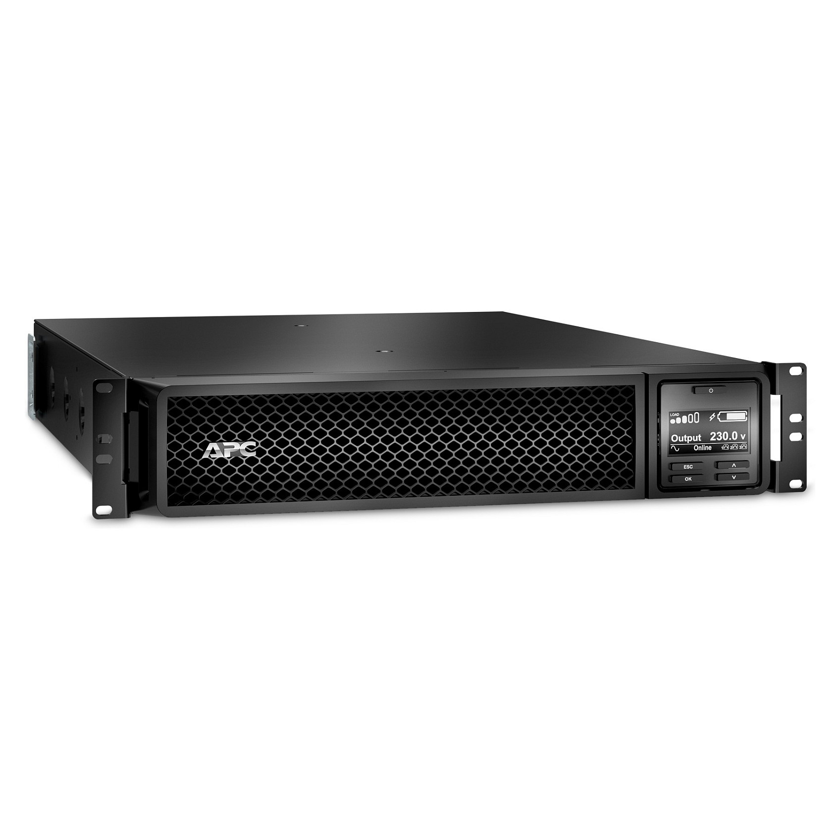 APC Smart-UPS SRT Rack SRT2200RMXLI-NC 1980W 2200VA 2 HE inkl. Netzwerkkarte