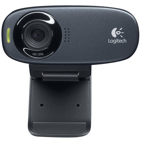 Logitech C310 HD Webcam 5 MP 1280 x 720 Pixel USB Schwarz
