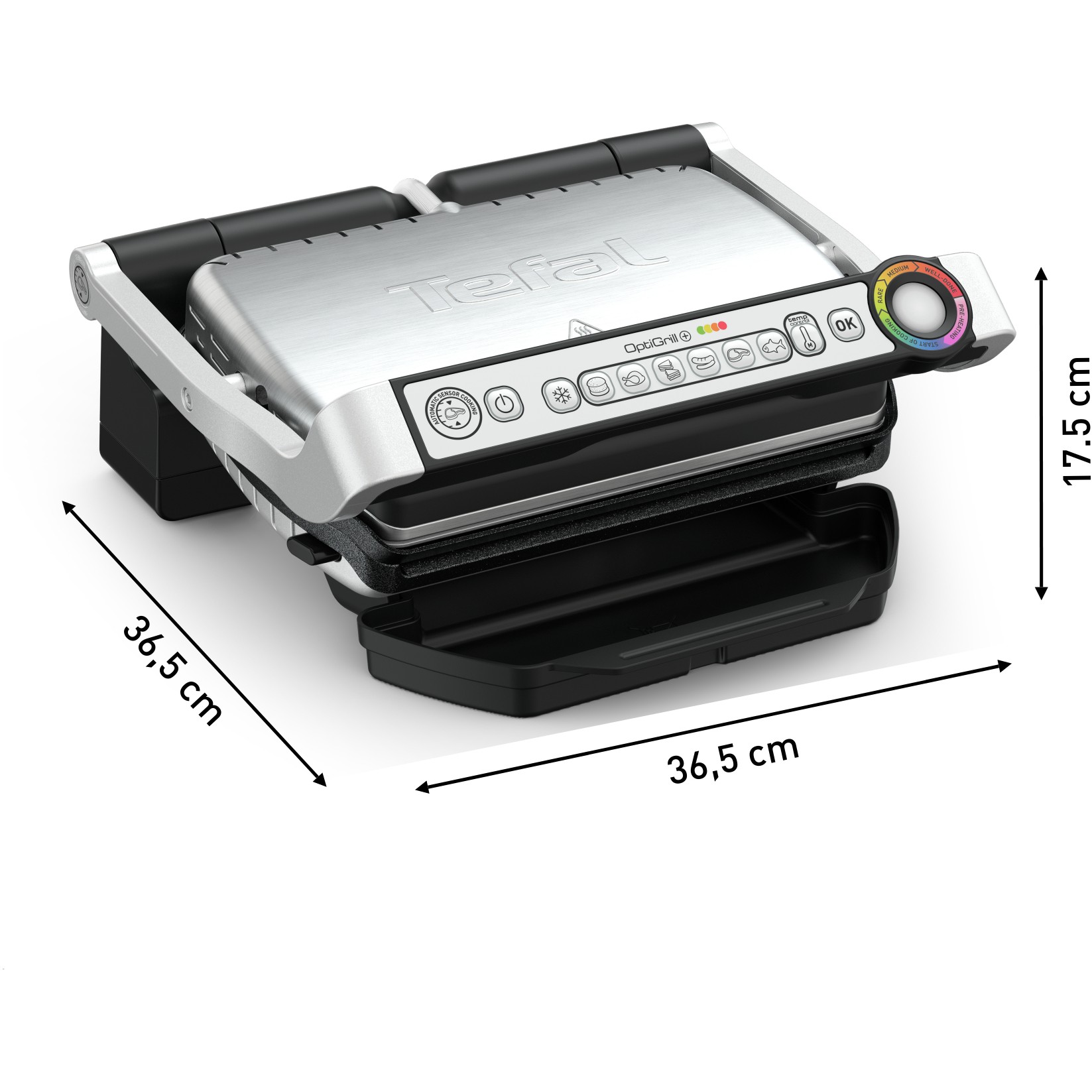 Tefal OptiGrill + GC714D contact grill, Tefal GC714D GC714D (BILD3)