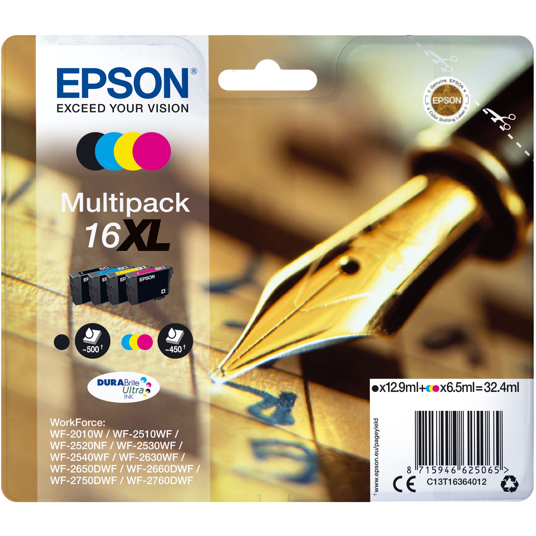 Epson Pen and crossword C13T16364012 ink cartridge - C13T16364012