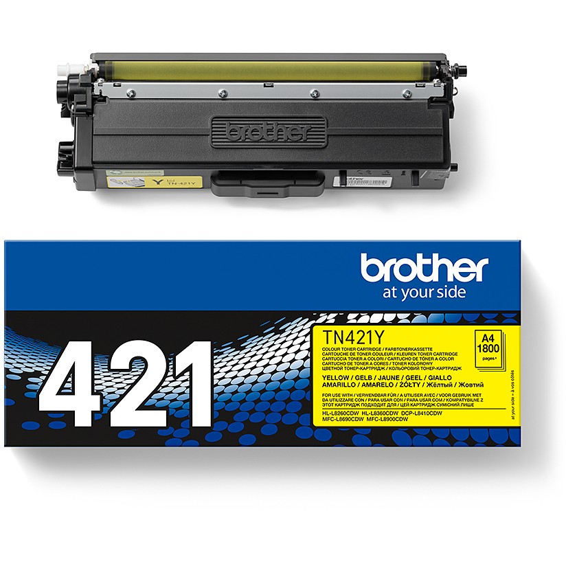 Brother TN421Y, Toner, Brother TN-421Y toner cartridge TN421Y (BILD5)