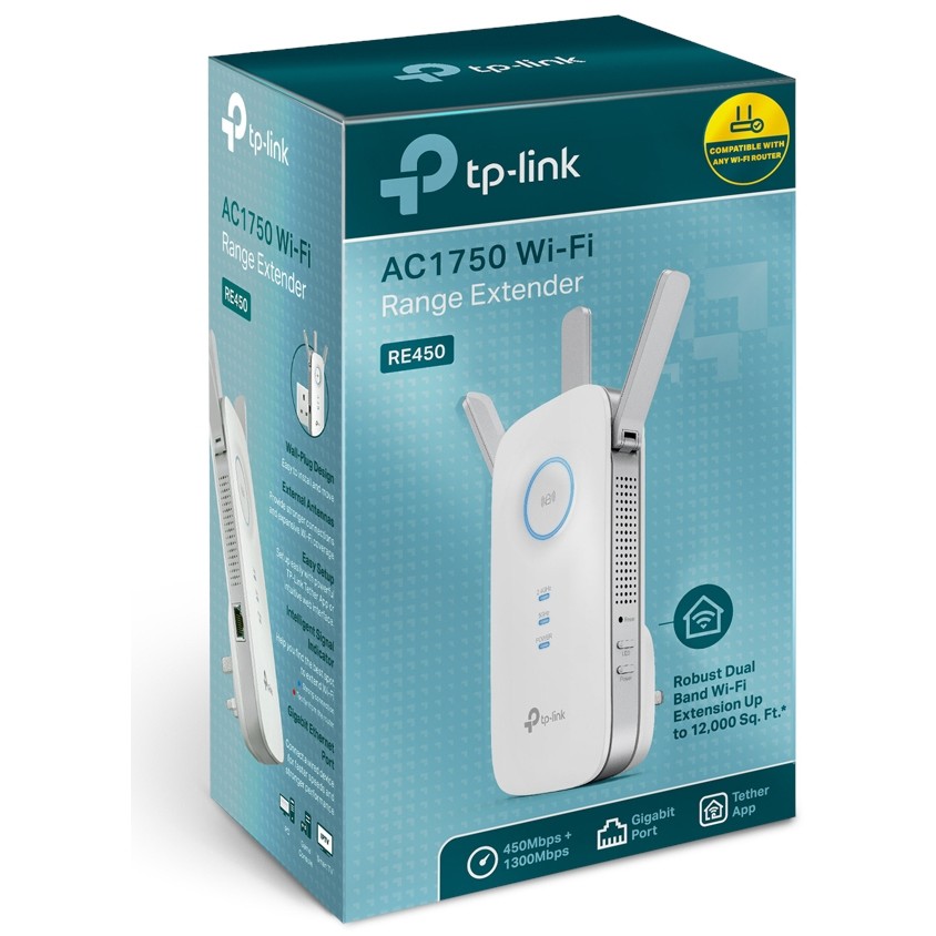 TP-Link RE450, WLAN Repeater, TP-Link RE450 RE450 (BILD3)