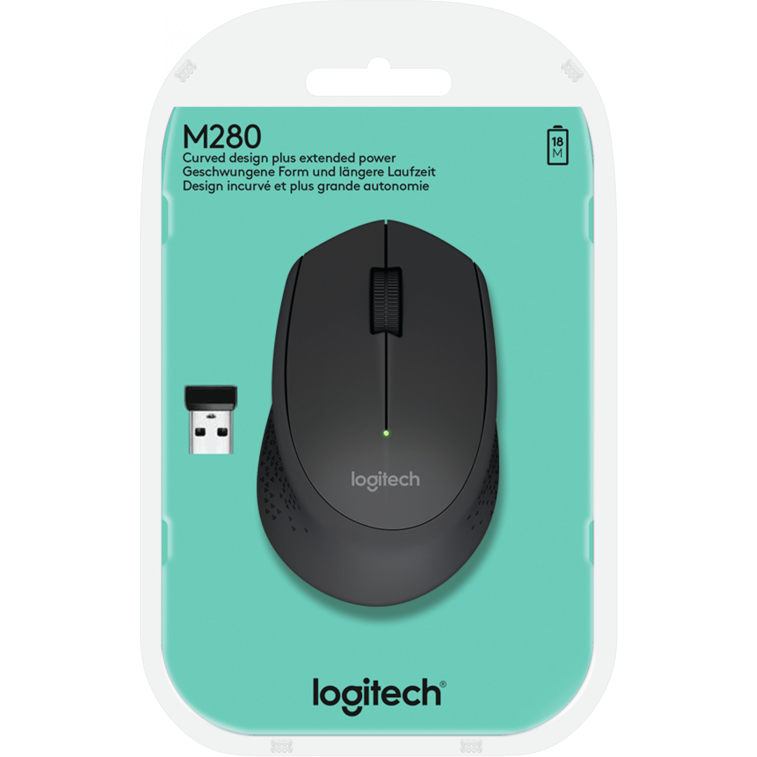 Logitech 910-004287, Mäuse & Tastaturen Mäuse, M280  (BILD6)