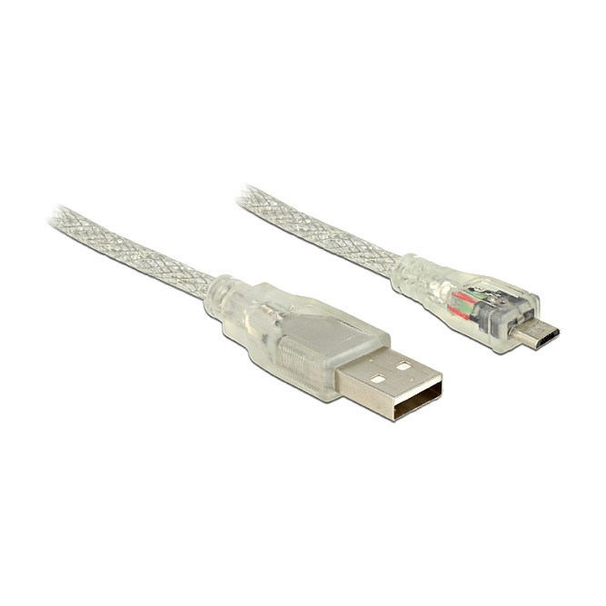 DeLOCK 0.5m, USB2.0-A/USB2.0 Micro-B USB cable USB