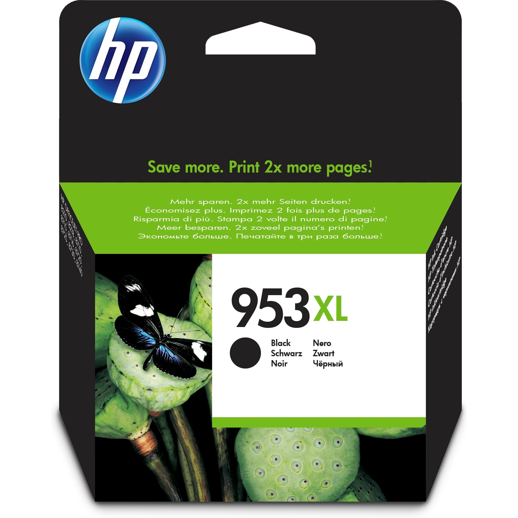 HP 953XL High Yield Black Original ink cartridge - L0S70AE#BGX