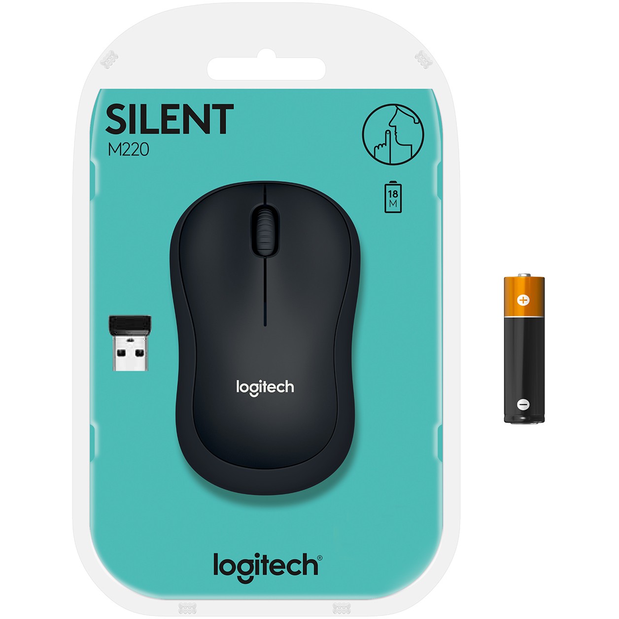 Logitech 910-004878, Mäuse, Logitech M220 Silent mouse  (BILD5)