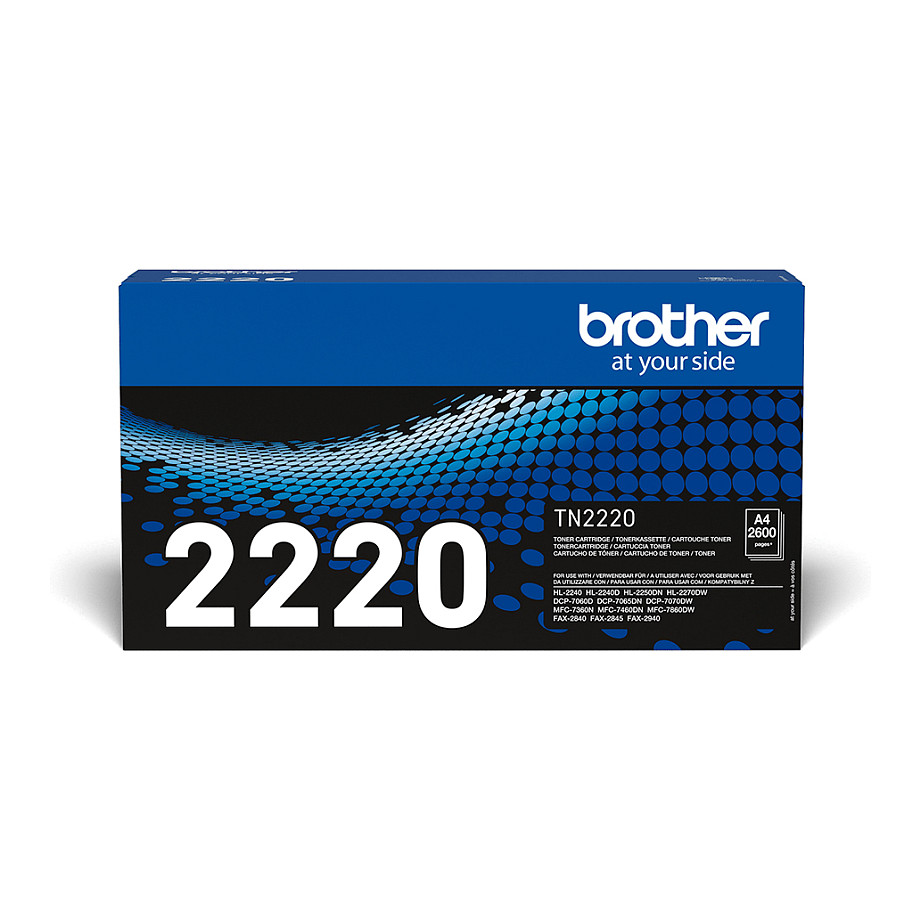 Brother TN-2220 - Cartouche de toner originale à haut rendement – Noir