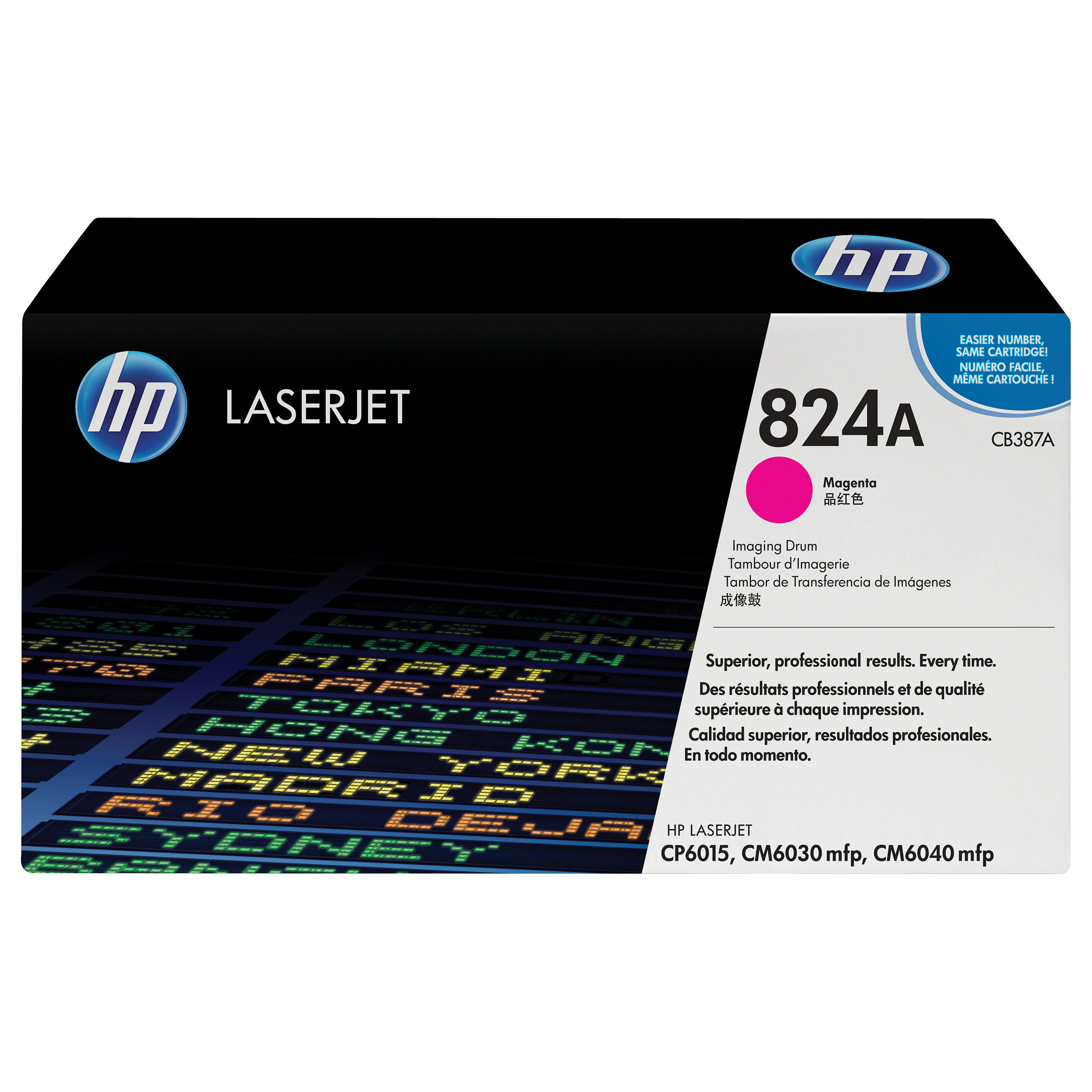 HP CB387A IMAGE DRUM 824A Toner