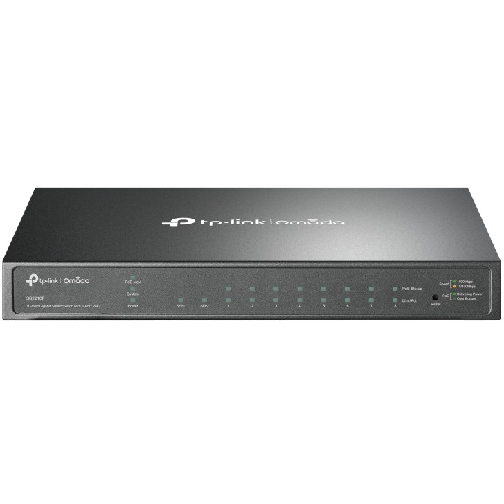 TP-Link SG2210P, Switching Hubs, TP-Link Omada SG2210P SG2210P (BILD1)