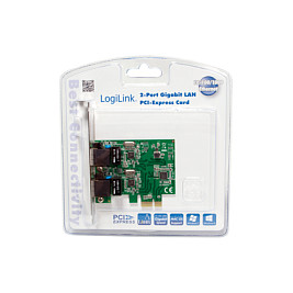 PCI-Express Card, 2-port Gigabit Lan