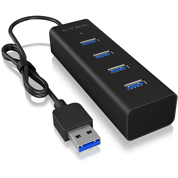 RaidSonic IB-HUB1409-U3, USB USB-Hubs /-Adapter ICY BOX  (BILD2)