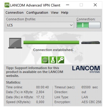 LANCOM Upgrade Advanced VPN Client (WIN) - 61603