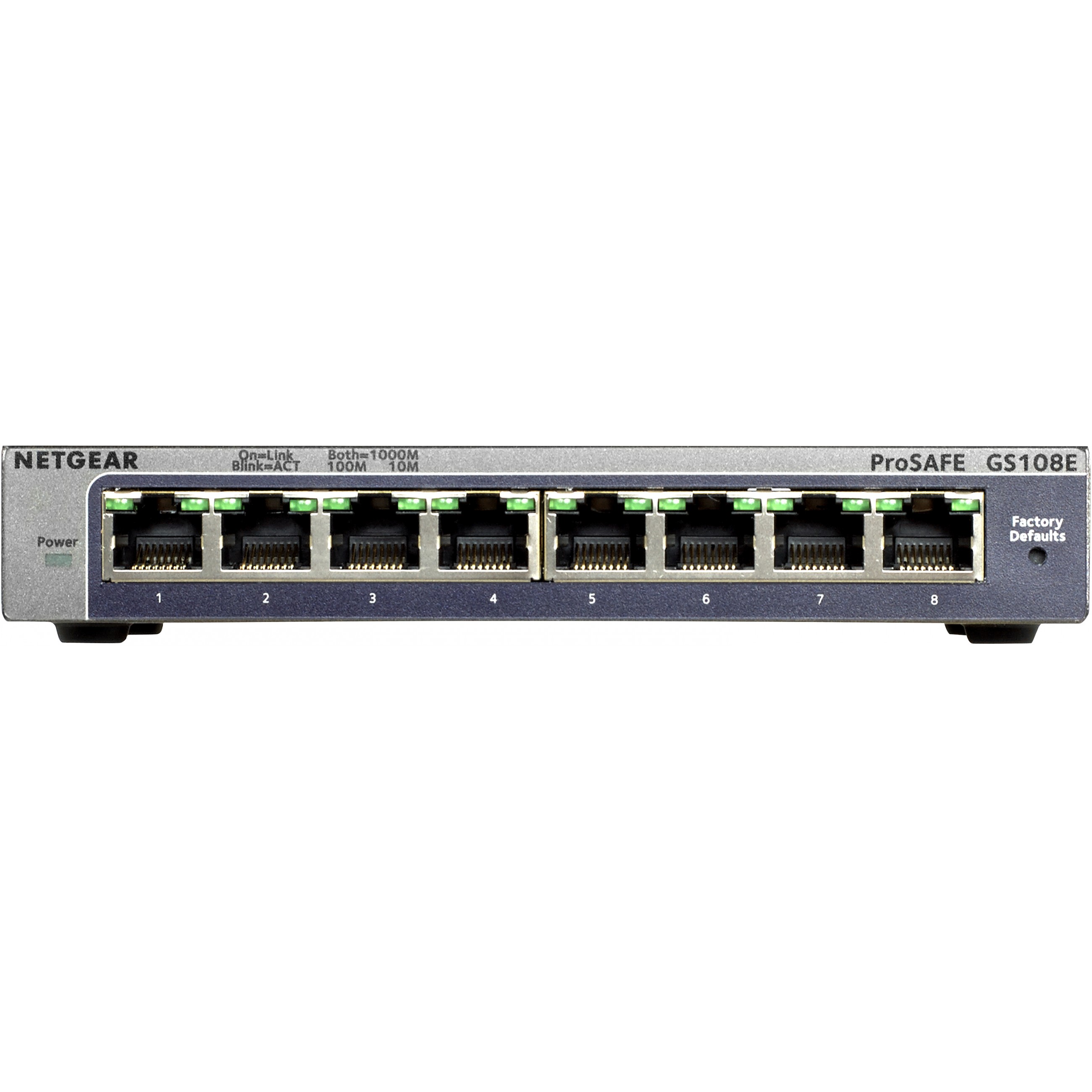 NETGEAR GS108E-300PES, Switching Hubs, NETGEAR GS108E  (BILD2)