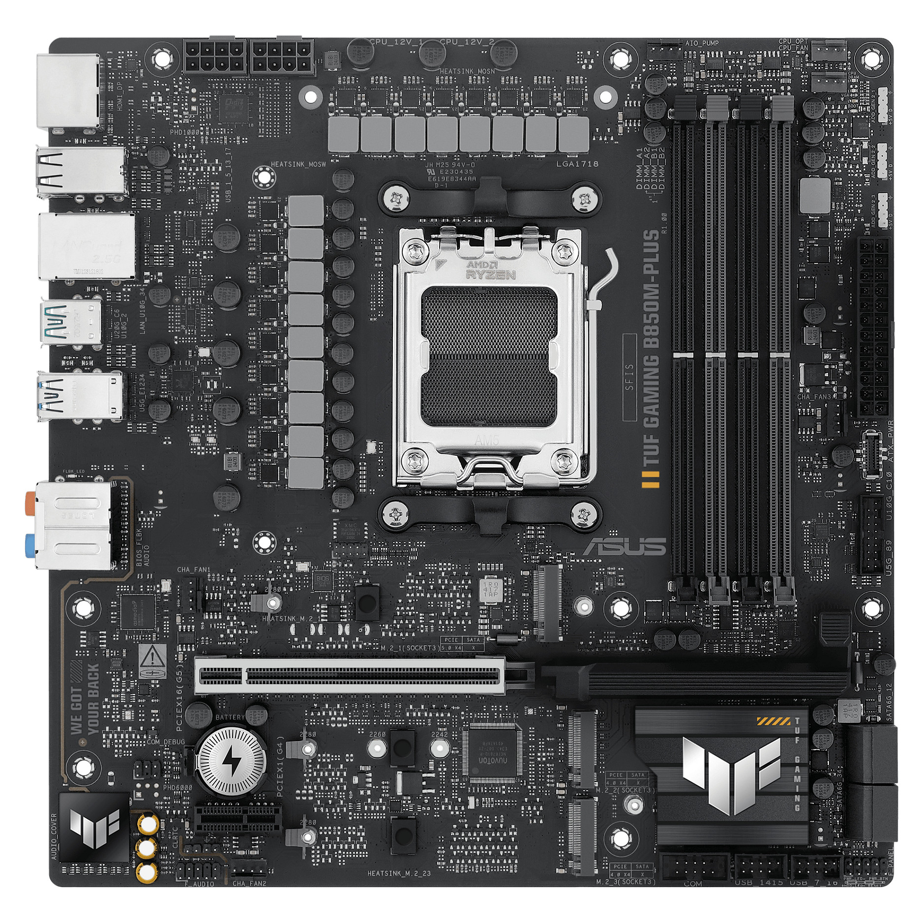 ASUS TUF GAMING B850M-PLUS