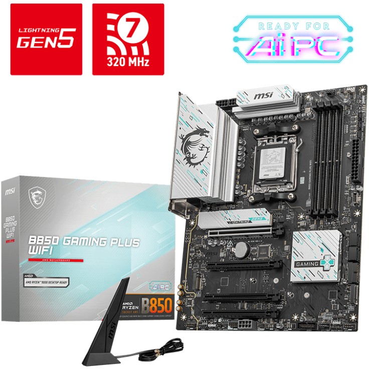 AM5 MSI B850 GAMING PLUS WIFI - 7E56-001R