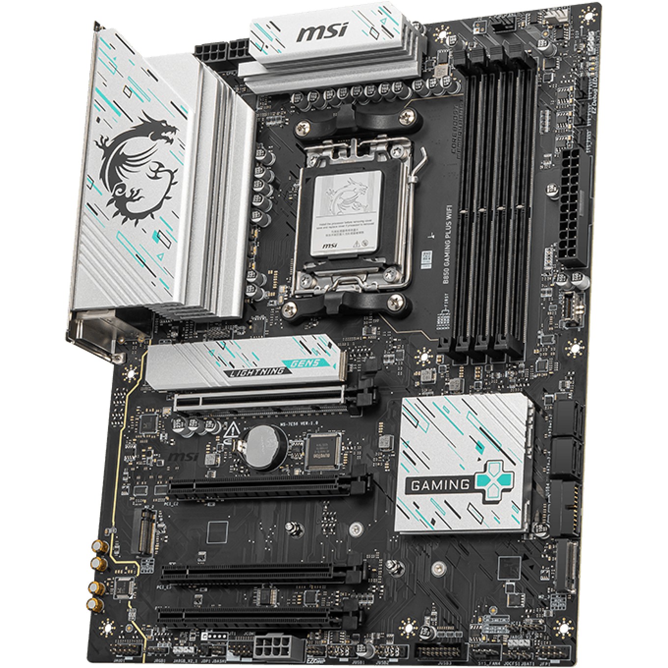 MSI B850 GAMING PLUS WIFI motherboard, MSI 7E56-001R  (BILD3)