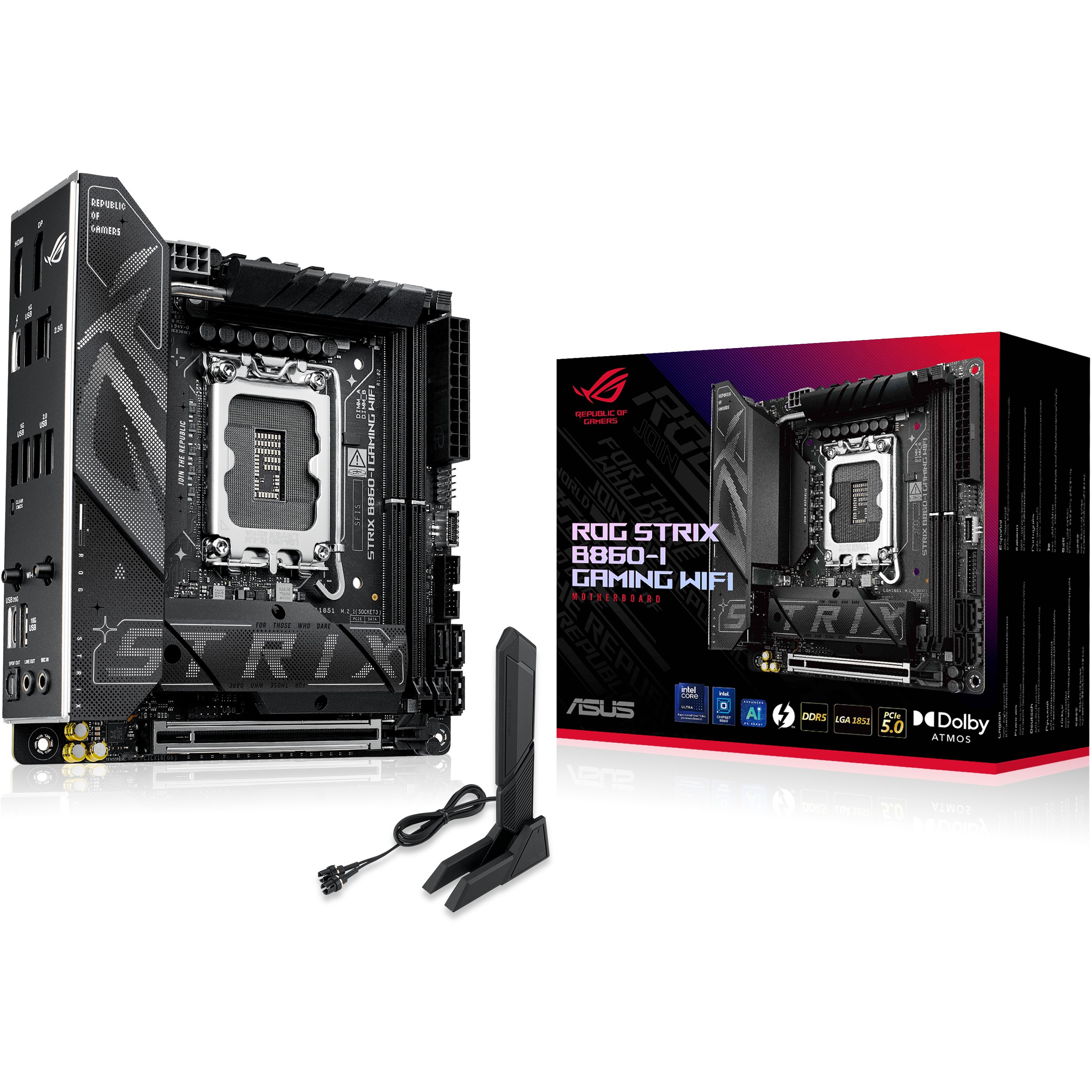 ASUS ROG STRIX B860-I GAMING WIFI, ASUS 90MB1JB0-M0EAY0  (BILD3)