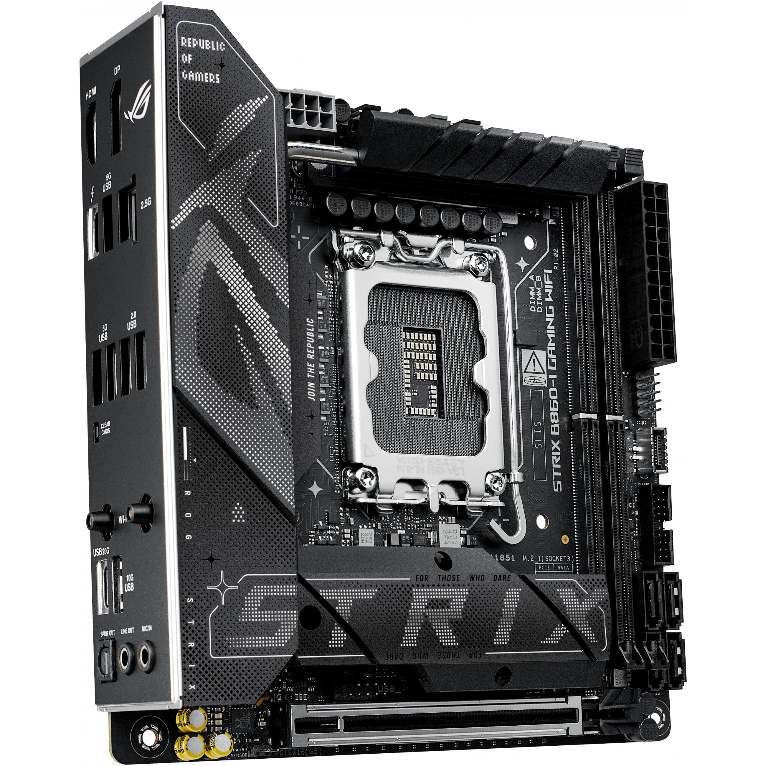 ASUS ROG STRIX B860-I GAMING WIFI, ASUS 90MB1JB0-M0EAY0  (BILD5)