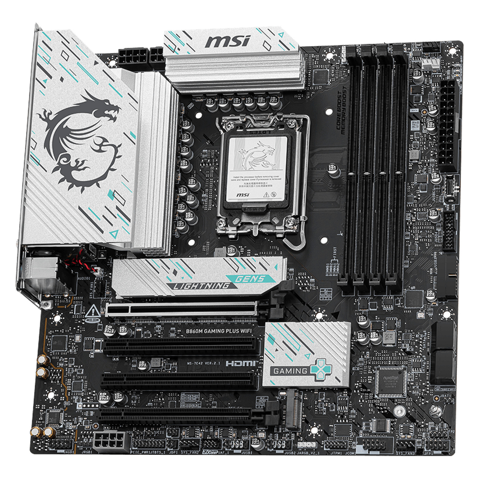 MSI B860M GAMING PLUS WIFI motherboard