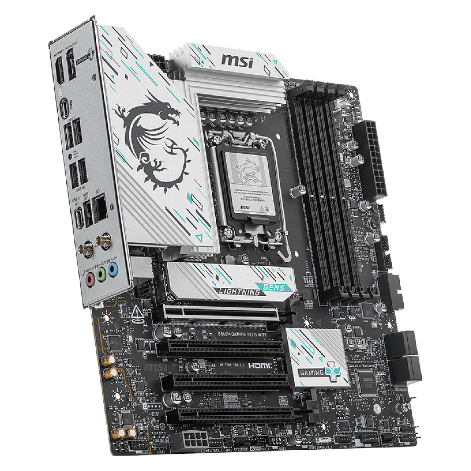 MSI B860M GAMING PLUS WIFI motherboard